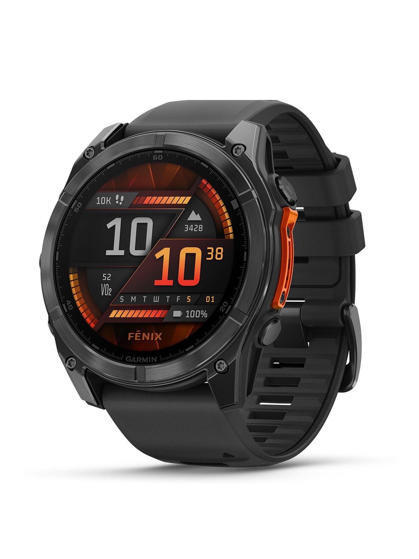 Image 1 of 7 of Garmin fenix 8 - 51 mm AMOLED Smartwatch -&nbsp;Slate Gray&nbsp;