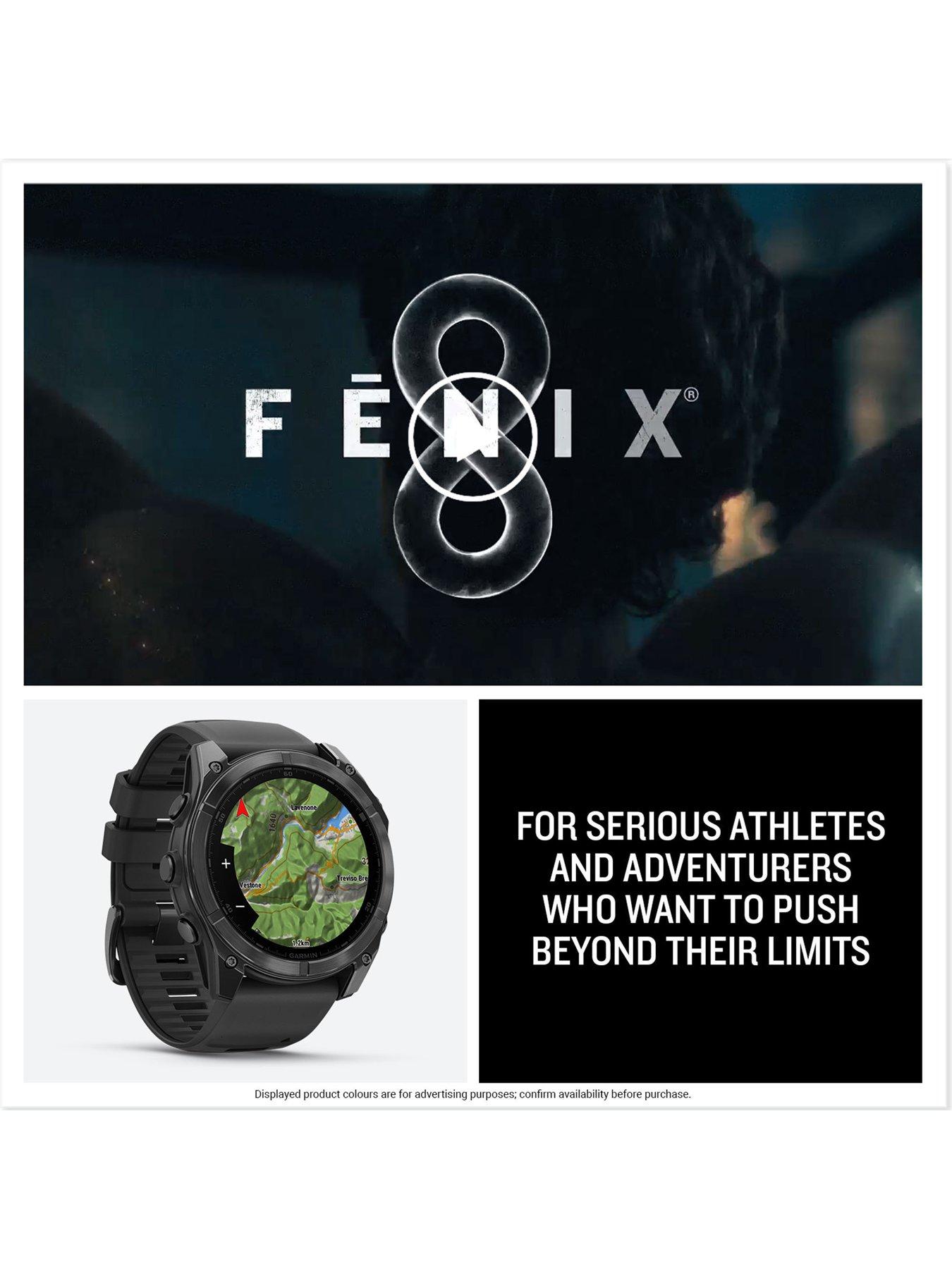Image 7 of 7 of Garmin fenix 8 - 51 mm AMOLED Smartwatch -&nbsp;Slate Gray&nbsp;