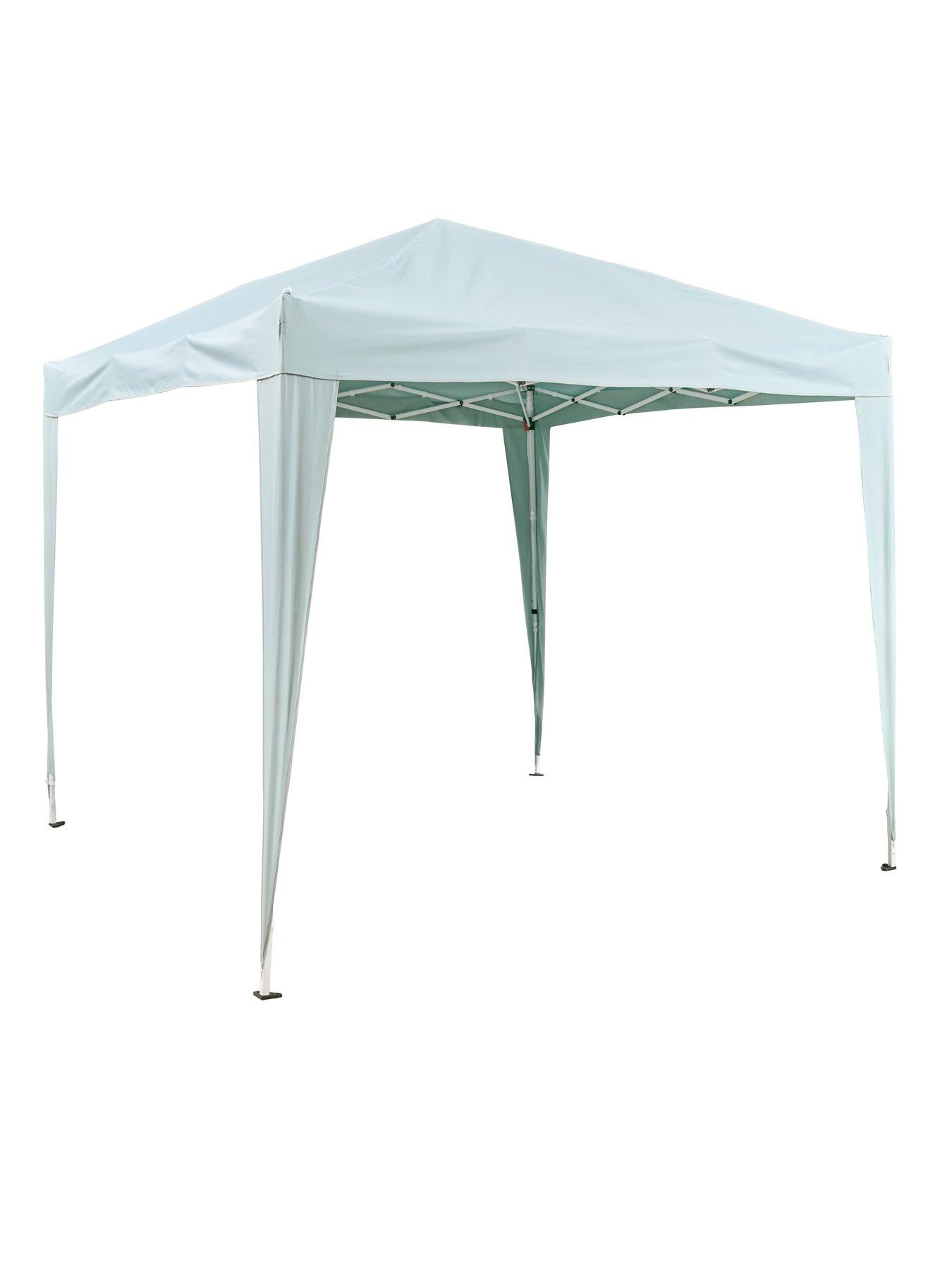  image of very-home-3-x-3m-pop-up-gazebo-with-3-piece-side-panels-blue
