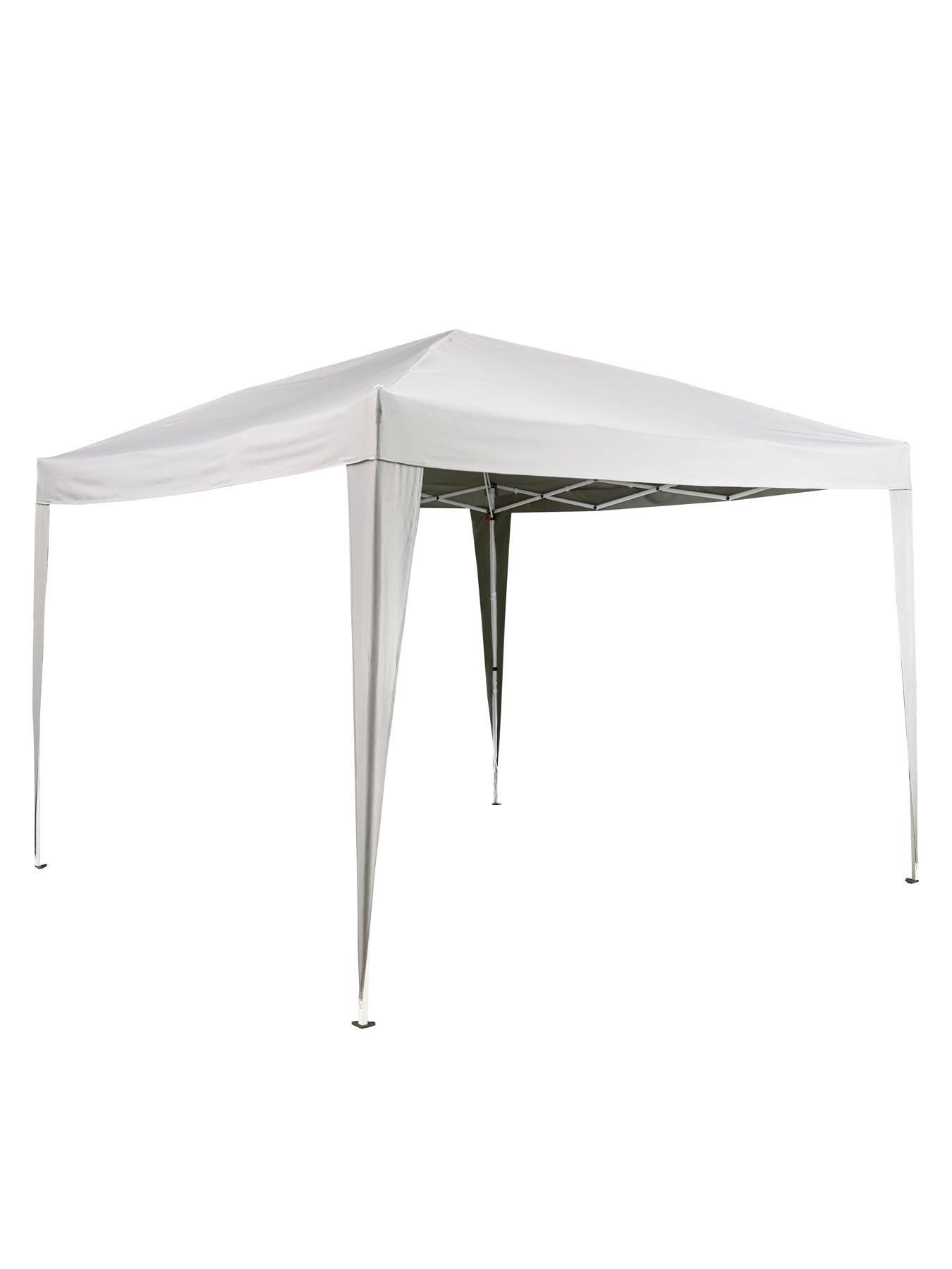  image of very-home-25-x-25m-pop-up-gazebo-with-3-piece-side-panels--grey
