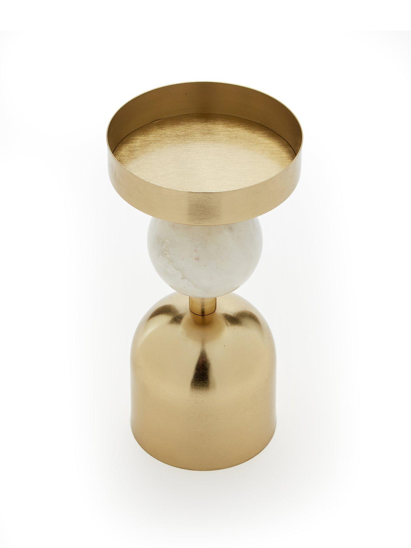  image of very-home-marble-pillar-candle