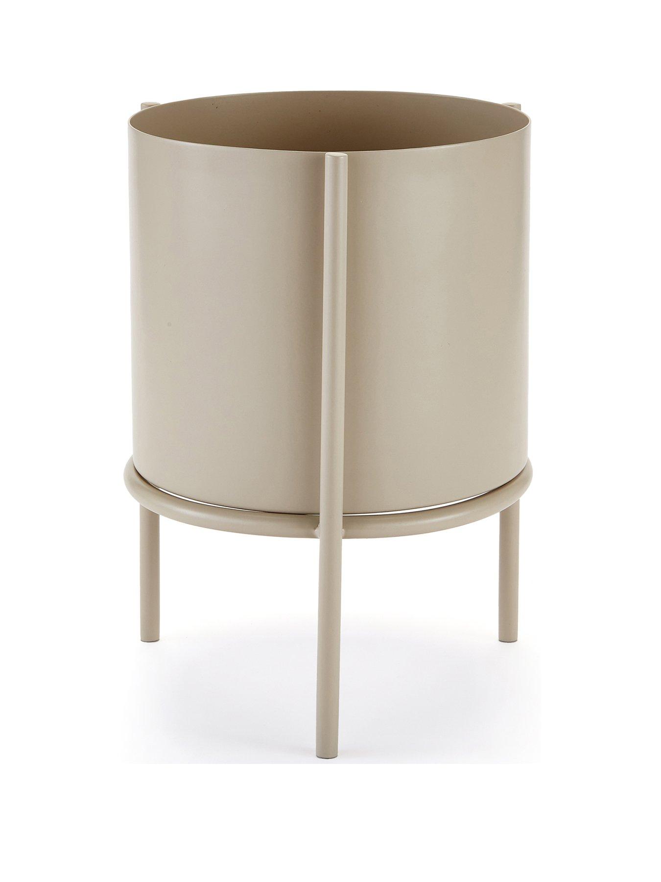  image of the-very-collection-metal-planter