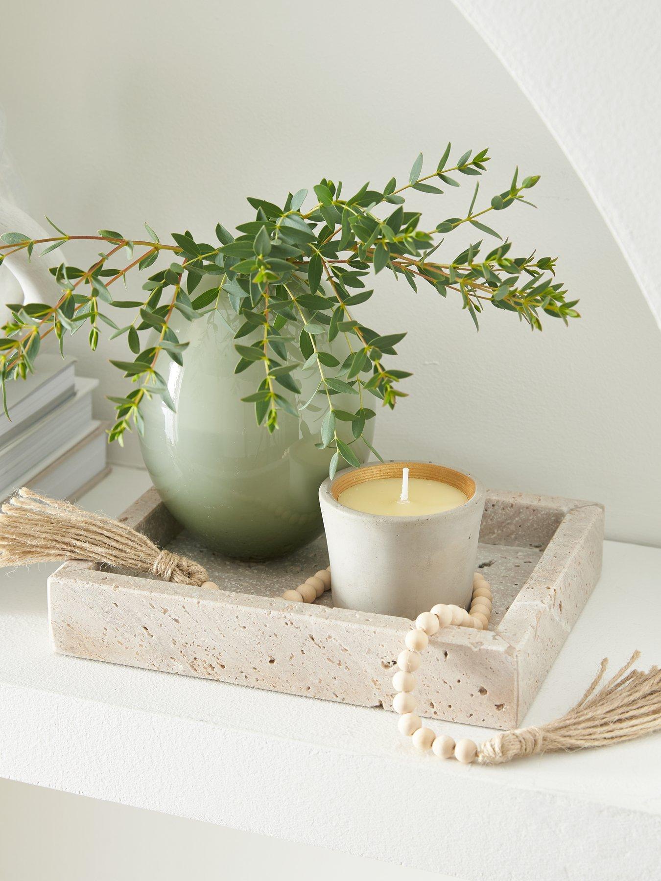 Michelle Keegan Home Travetine Small Tray - 20cm