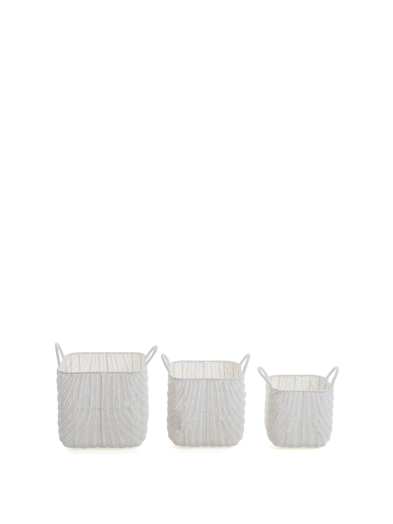 Image 2 of 7 of The Very Collection Square Basket Set 3 - 37/32/27cm
