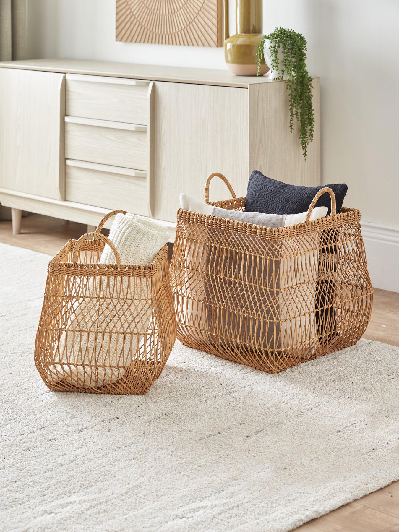 Image 1 of 6 of The Very Collection Square Basket Set 2