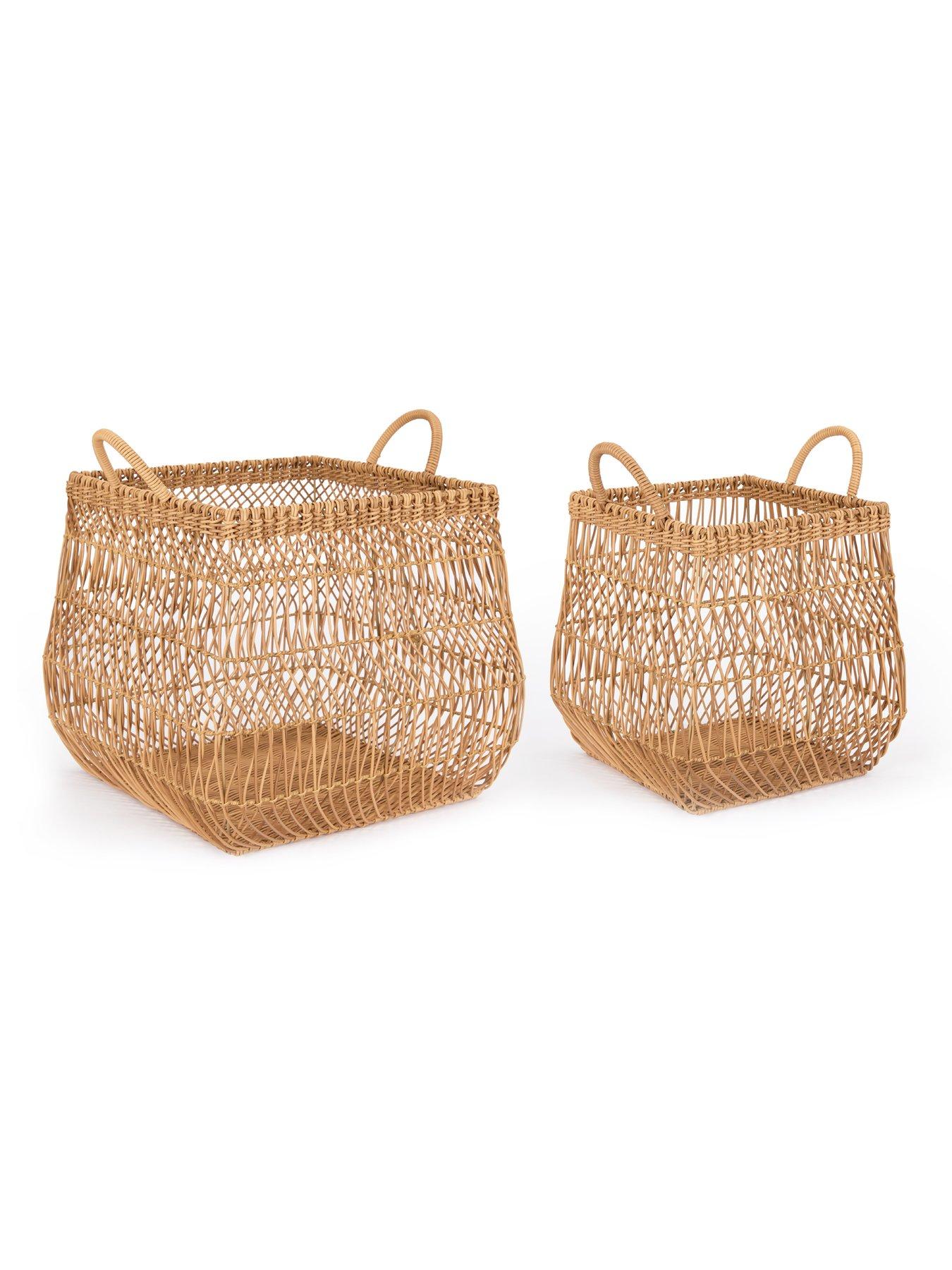 Image 3 of 6 of The Very Collection Square Basket Set 2