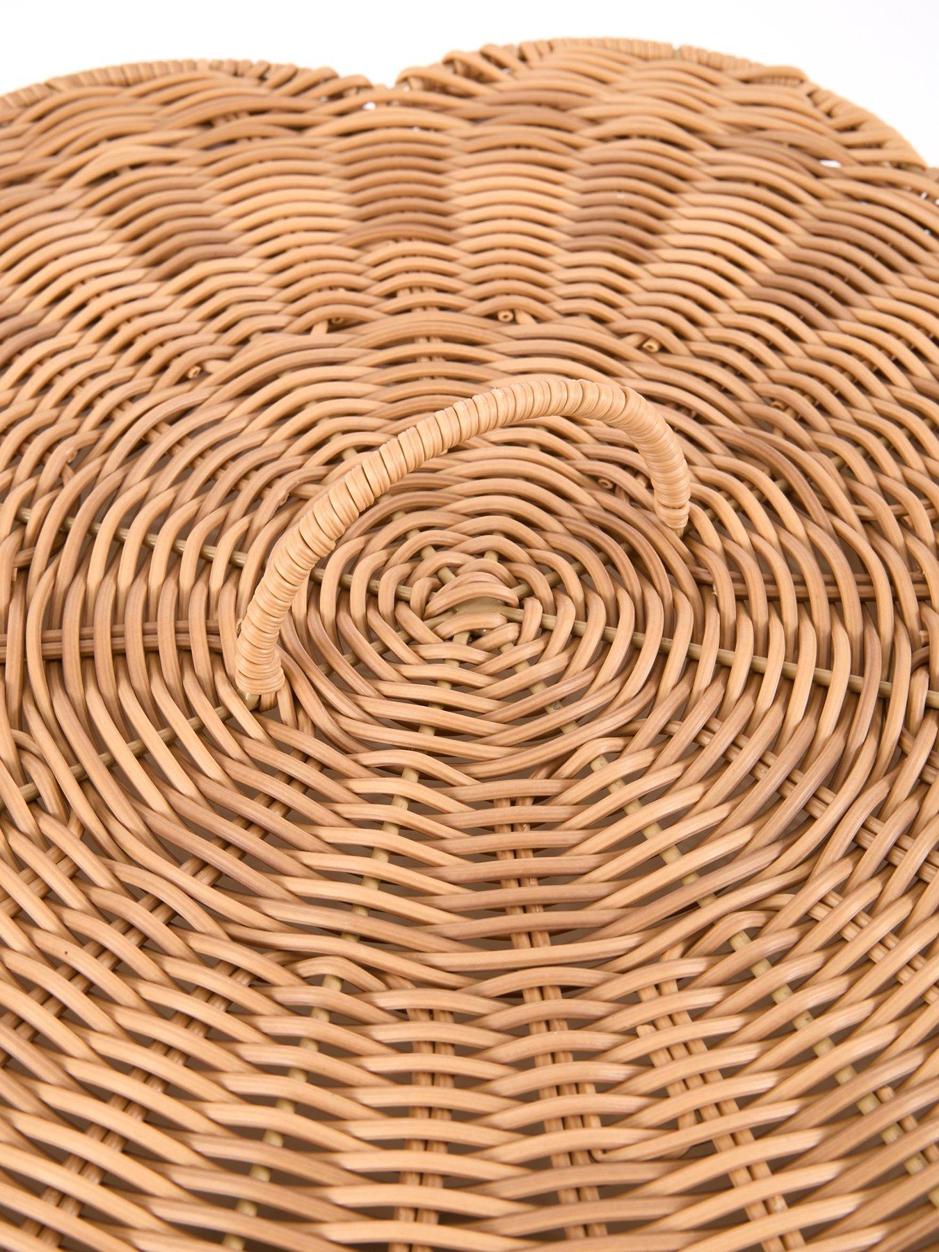  image of the-very-collection-scalloped-laundry-basket