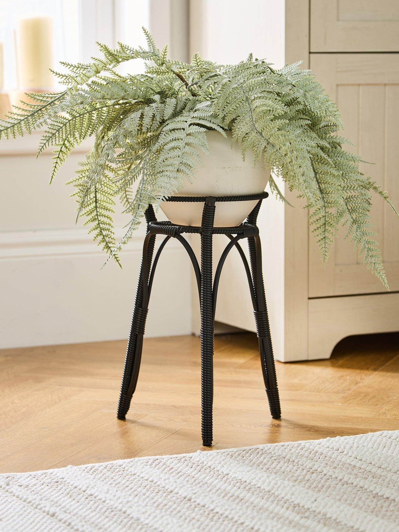 The Very Collection Tall Poly Rattan Stand