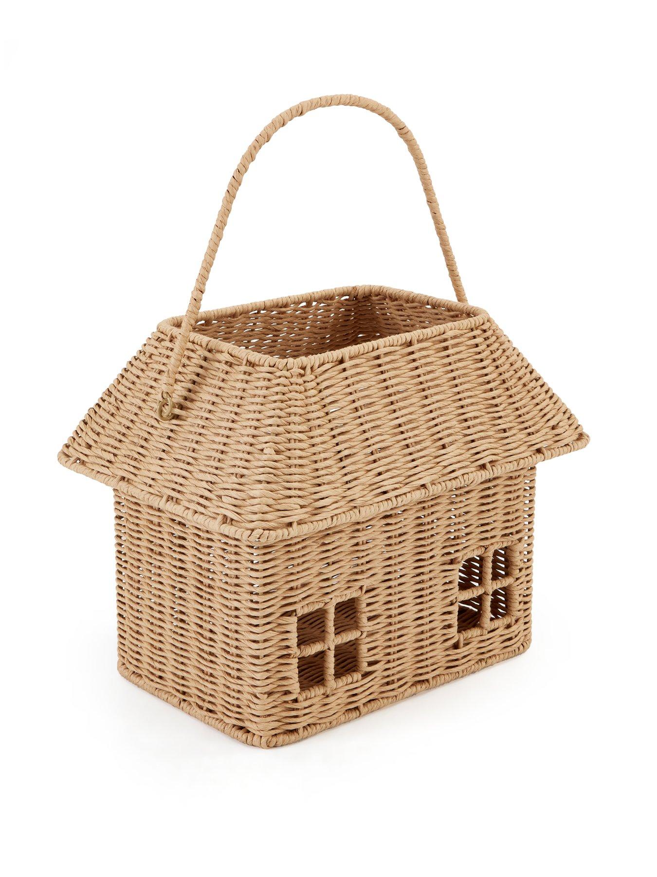  image of the-very-collection-cottage-basket-with-handle