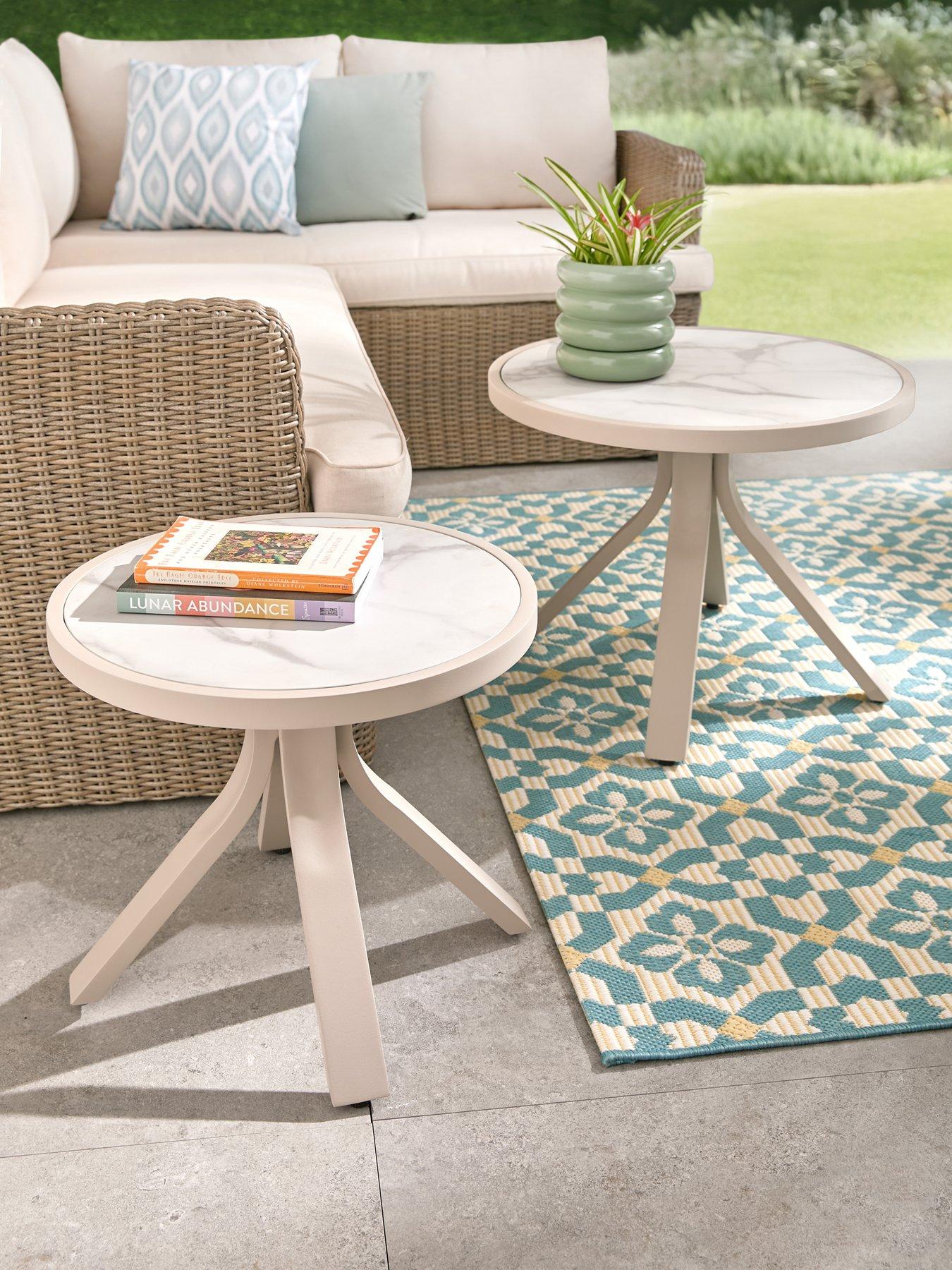 Image 1 of 4 of The Very Collection Sorrento Set 2 Tables