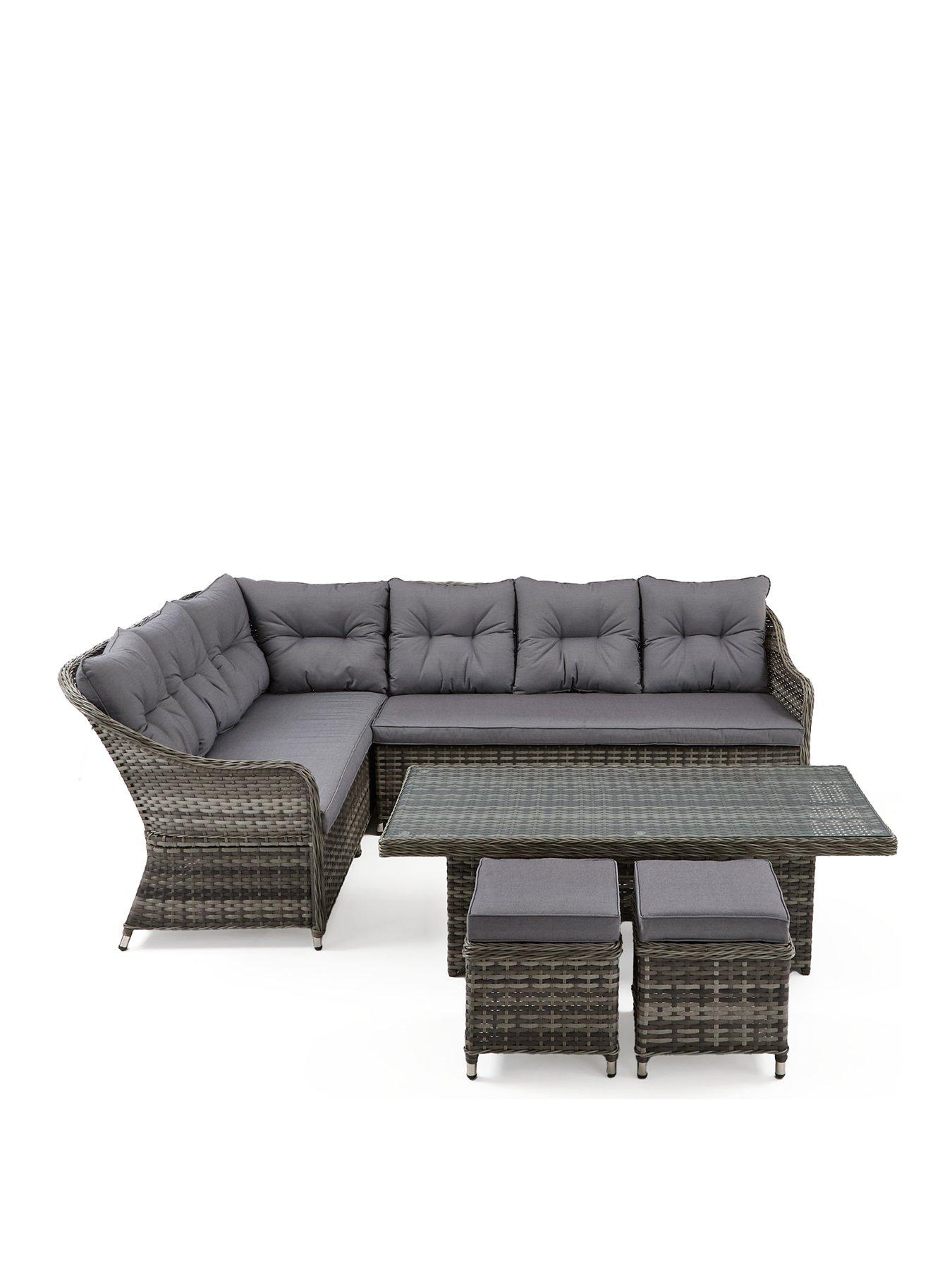 Image 2 of 6 of The Very Collection Florida Corner Set With Lift Up Table