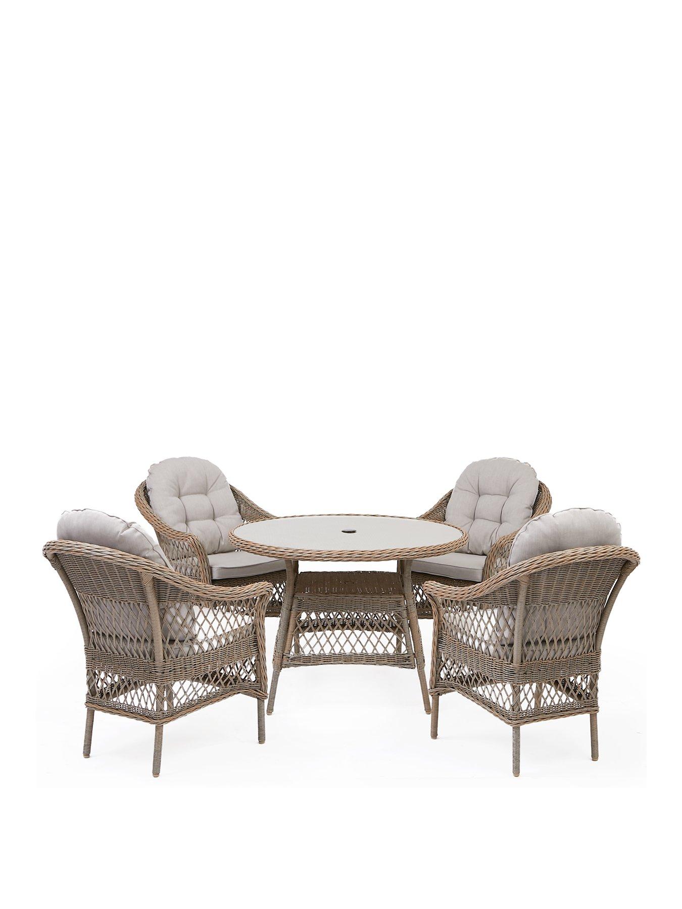  image of very-home-venice-4-seater-dining-set