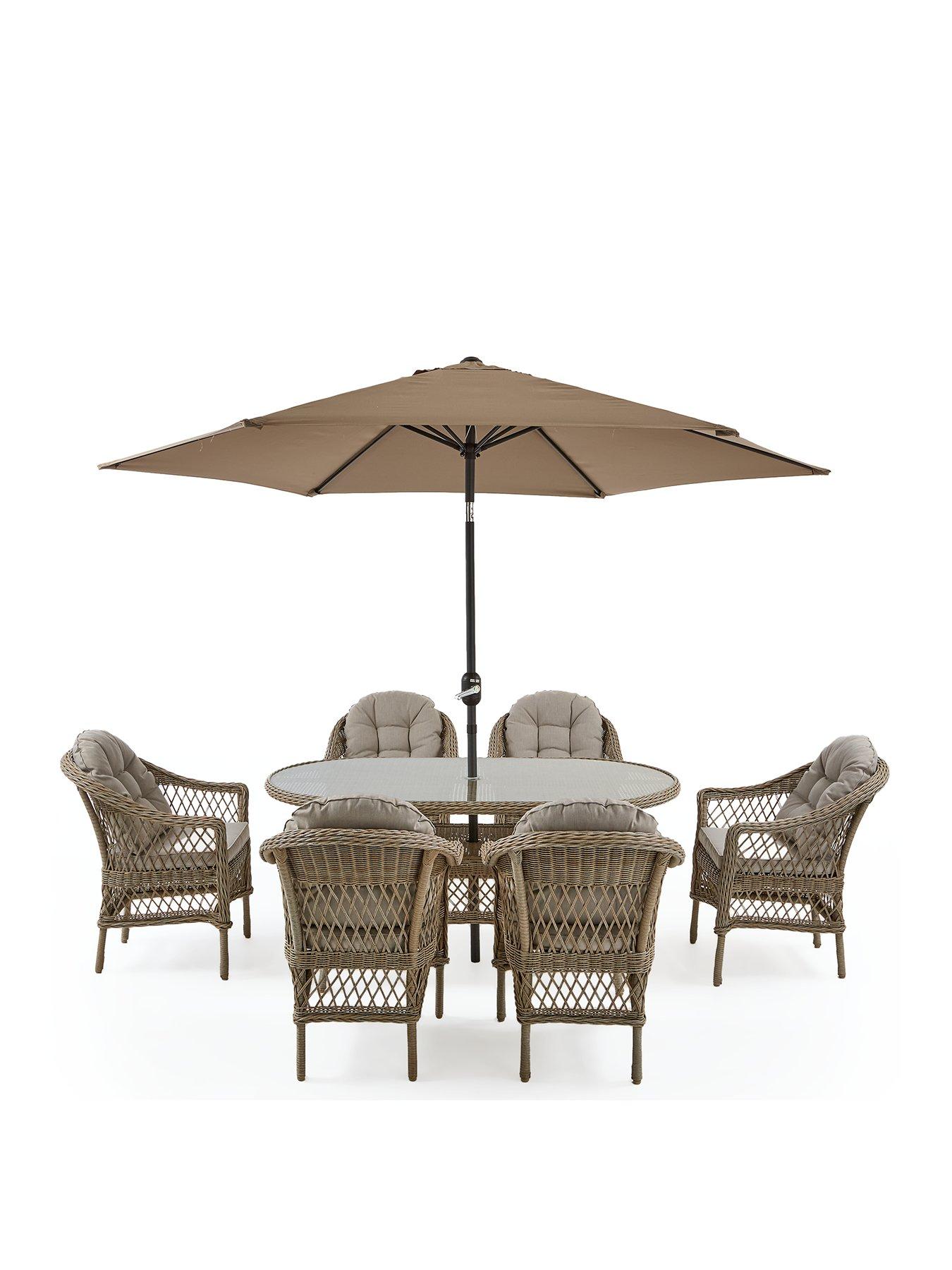  image of the-very-collection-venice-6-seater-dining-set