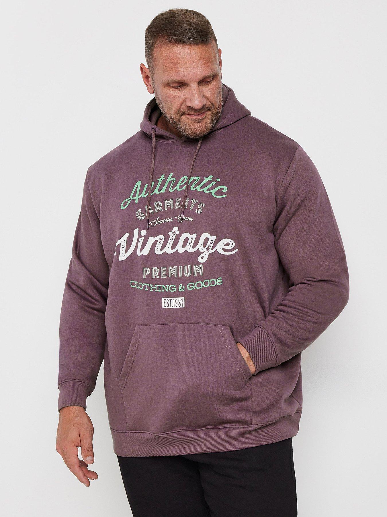 undefined Vintage Hoodie - Purple