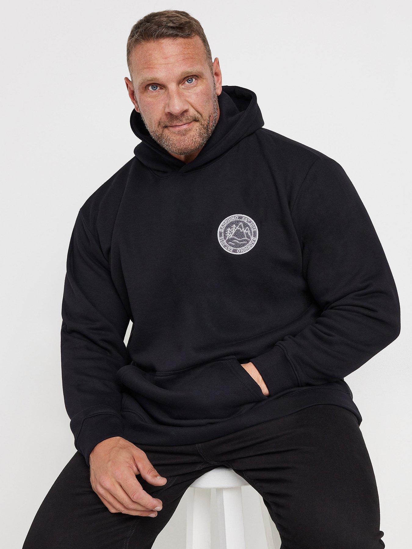 undefined Badge Hoodie - Black