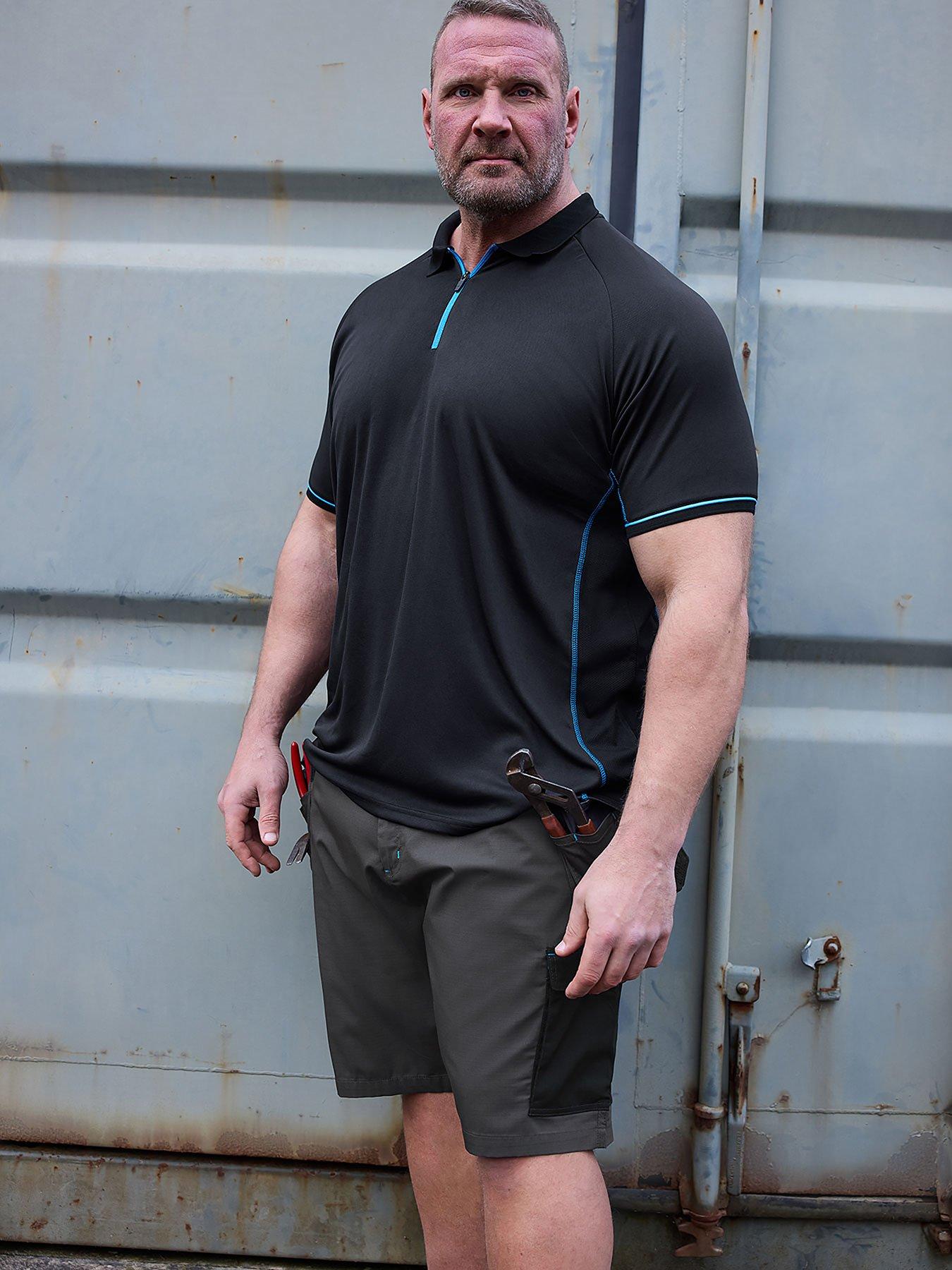 badrhino-workwear-plain-polo-shirt-black