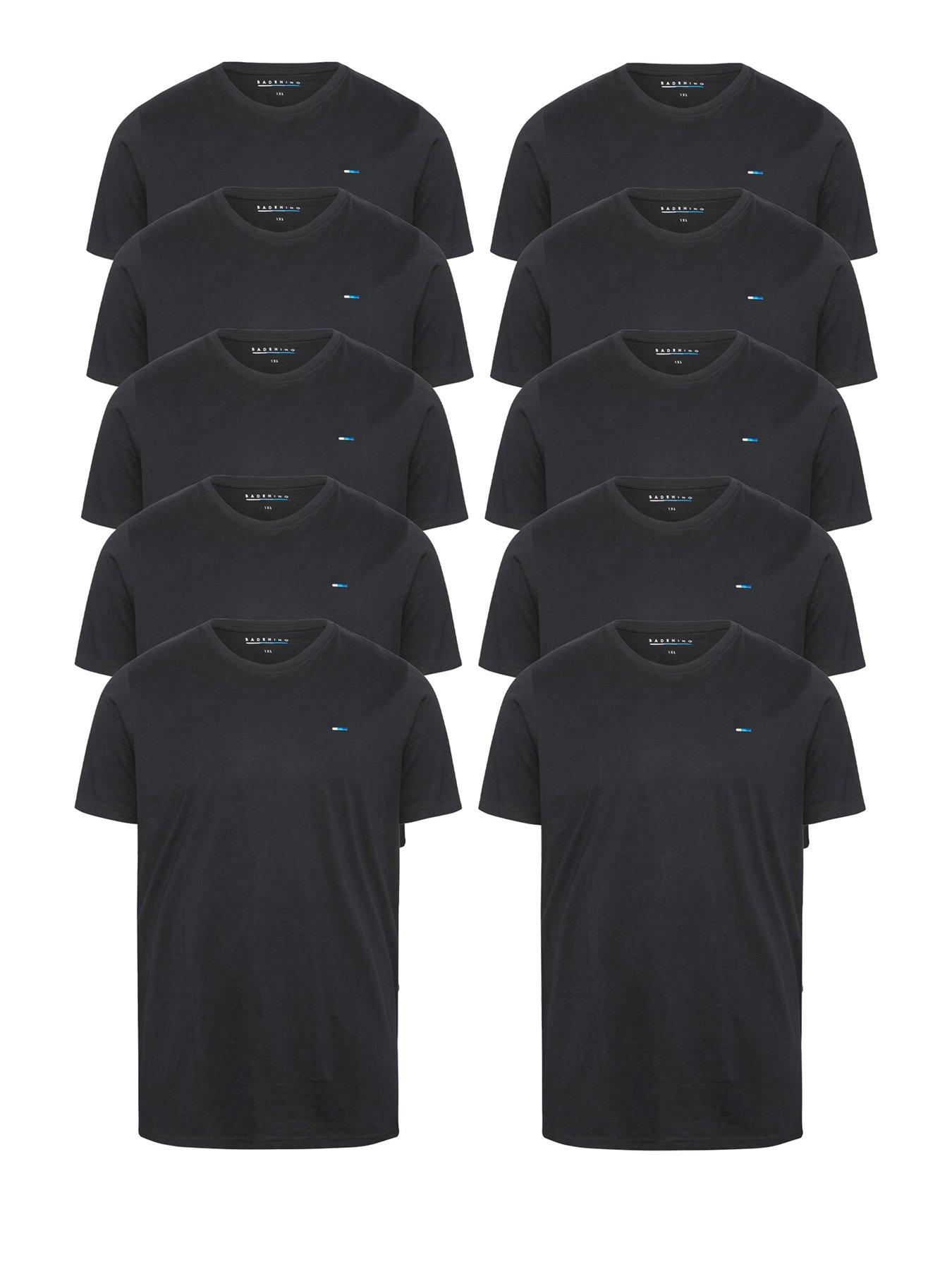  image of badrhino-10-pack-t-shirt-multi