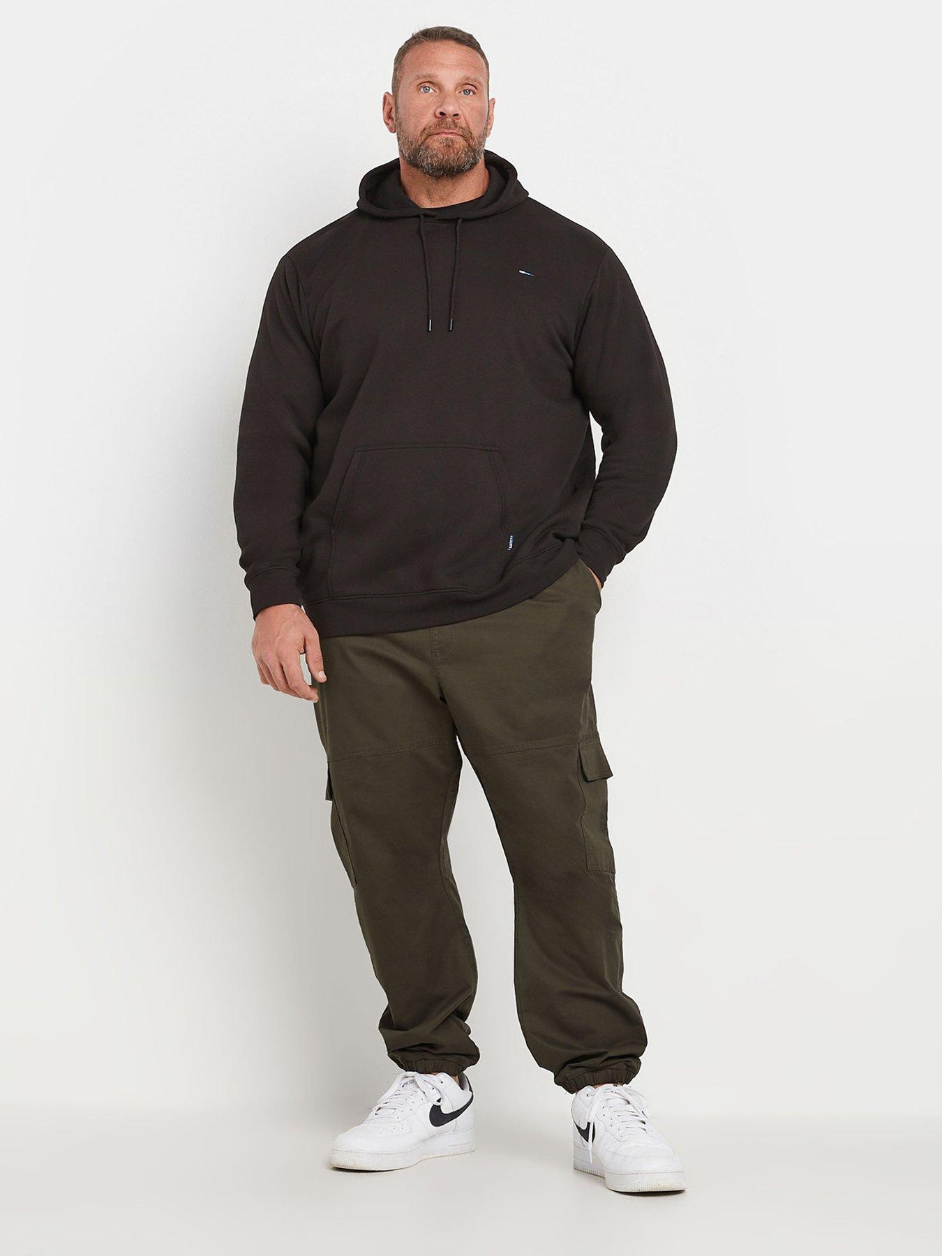  image of badrhino-big-amp-tall-nbspcargo-trousers-32-brown