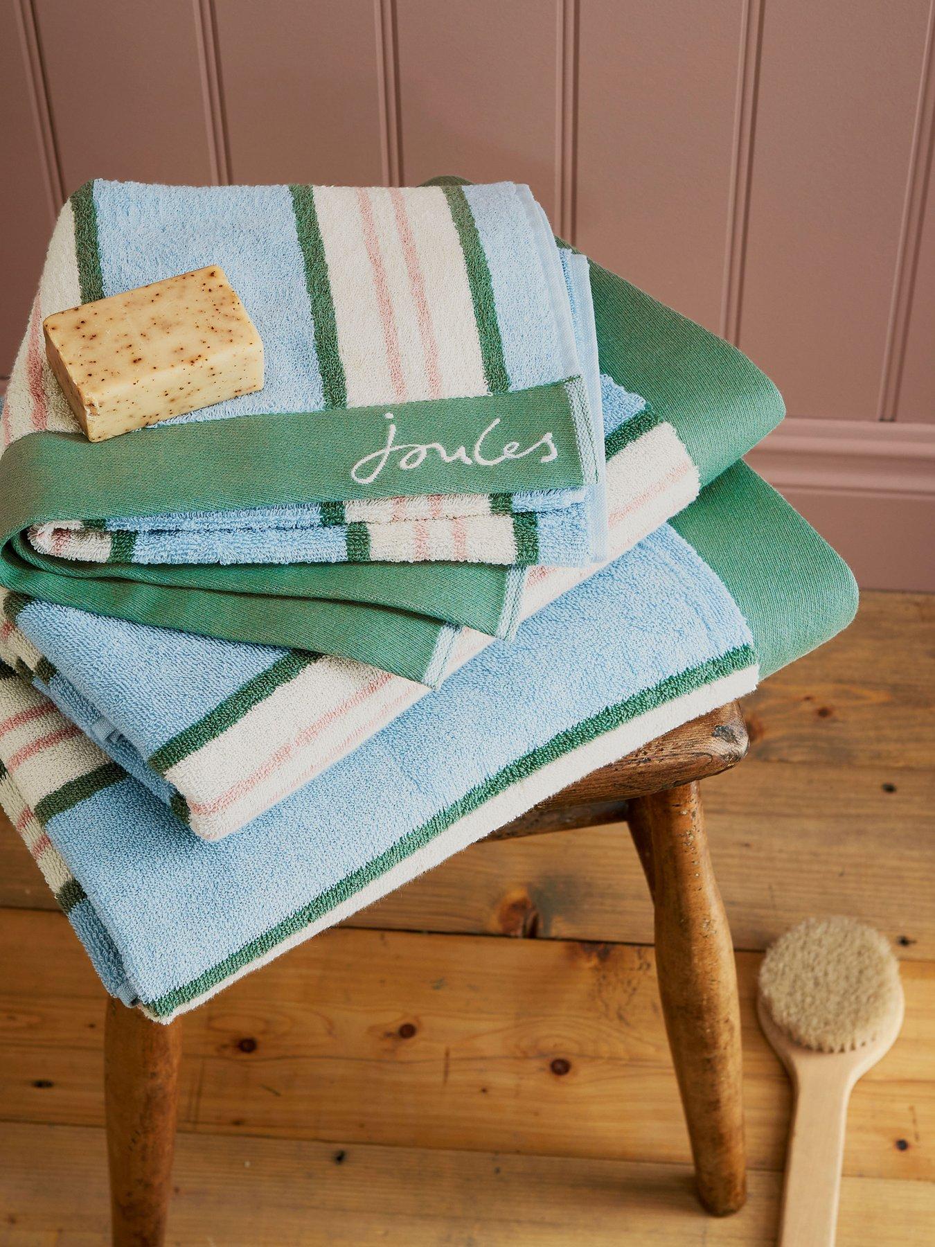 joules-juliette-100-cotton-percale-stripe-bath-sheet-blue