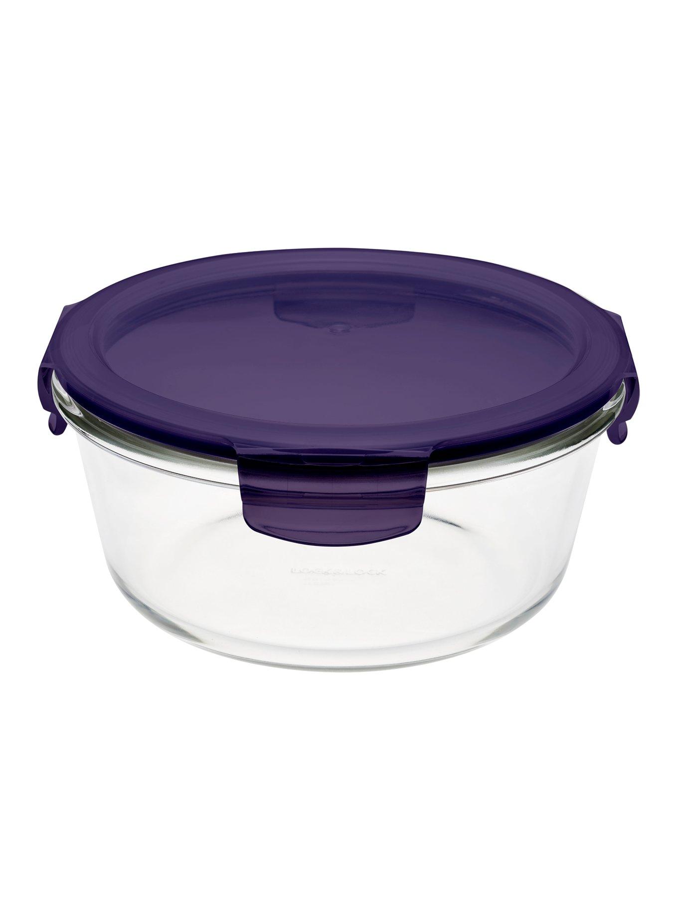 Image 3 of 6 of LocknLock Locknlock Ovenglass Round, 950ml Set Of 5