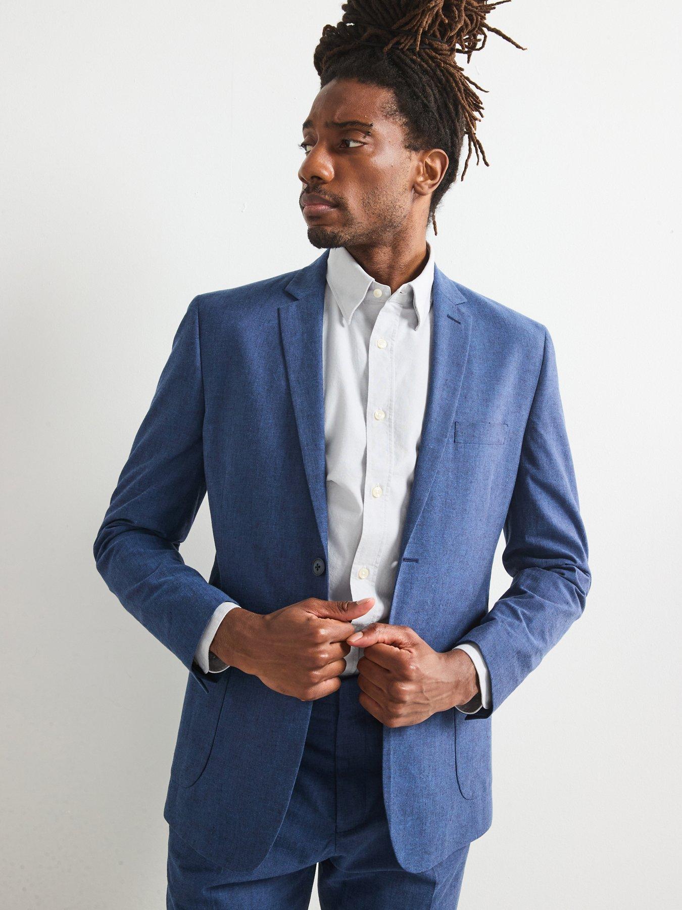 very-man-slim-fit-cotton-linen-suit-jacket-navy