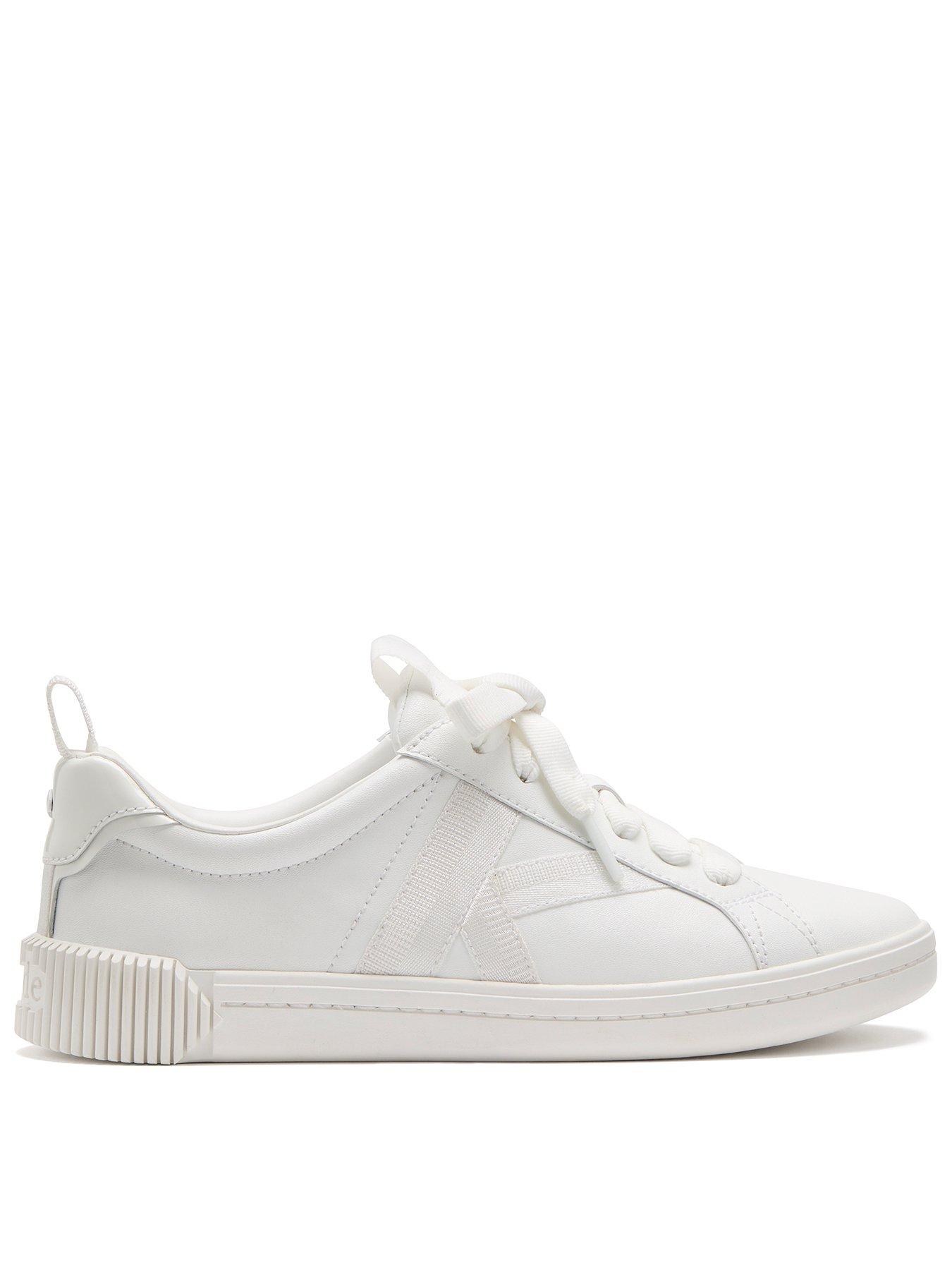 Kate Spade New York Signature Lace Up Sneaker - White