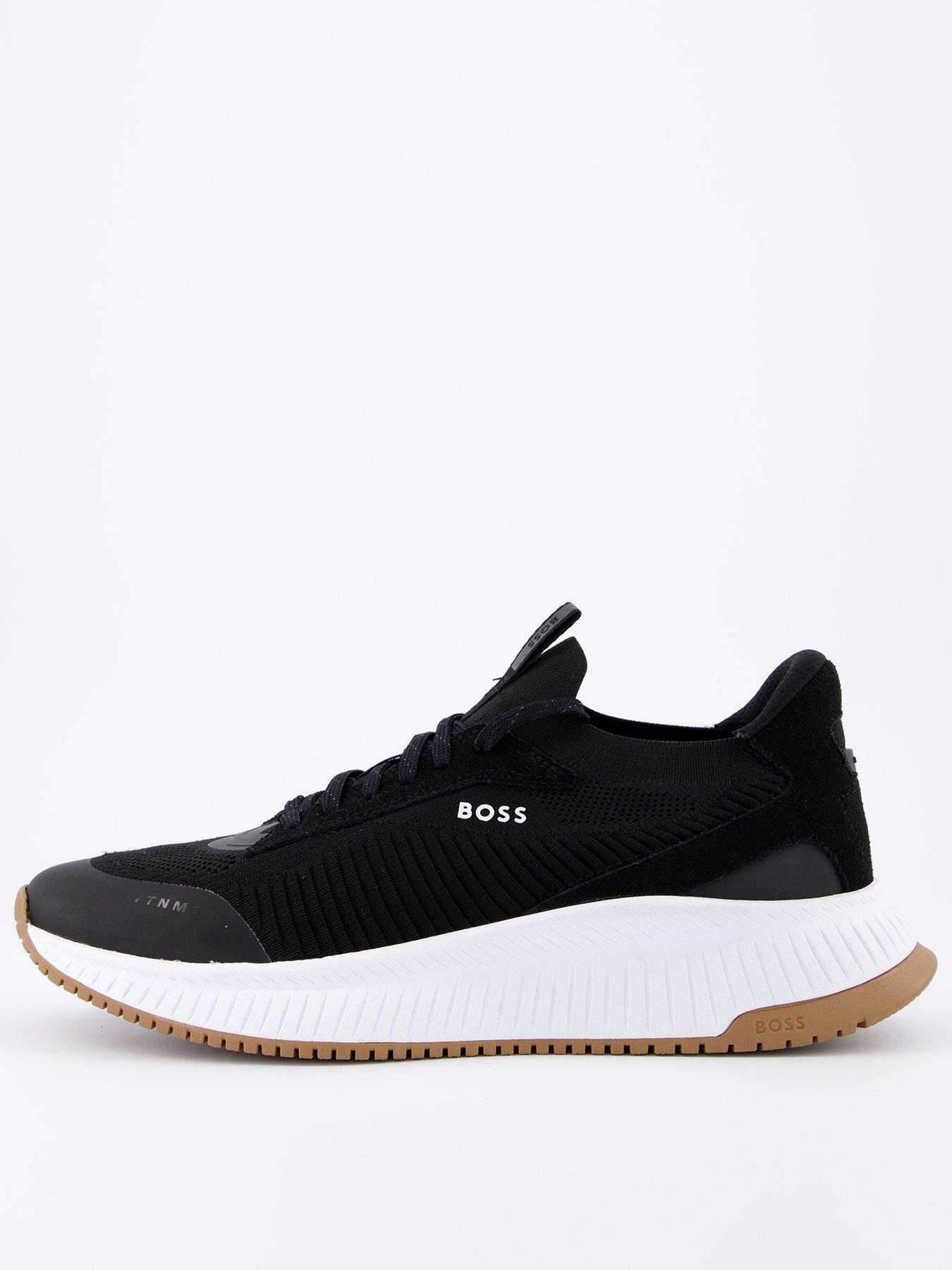 BOSS TTNM Evo Knitted Runners - Black/White