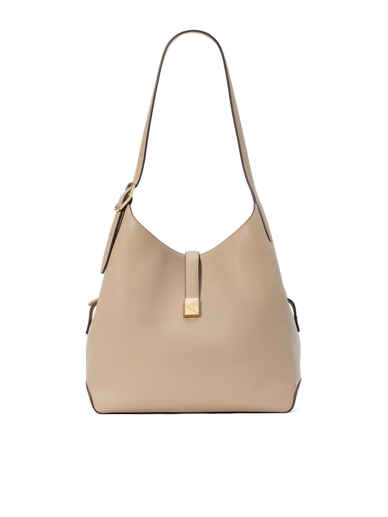 Kate Spade New York Deco Pebbled Leather Large Shoulder Bag