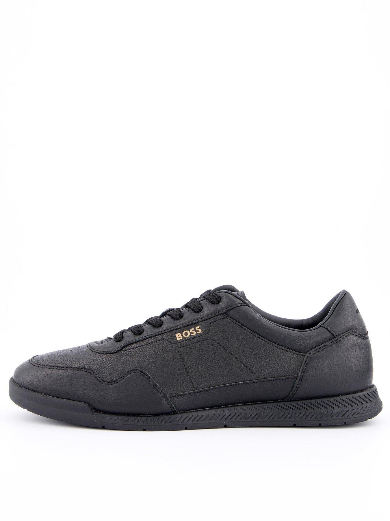 boss-titanium-leather-lace-trainers-black