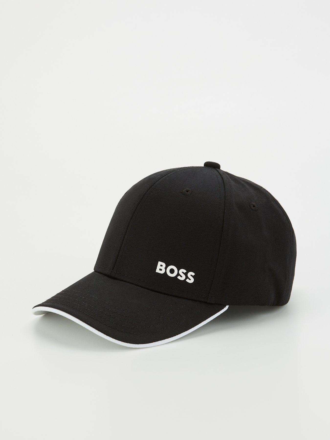 Image 1 of 4 of BOSS Bold Small Logo Baseball Cap- Black