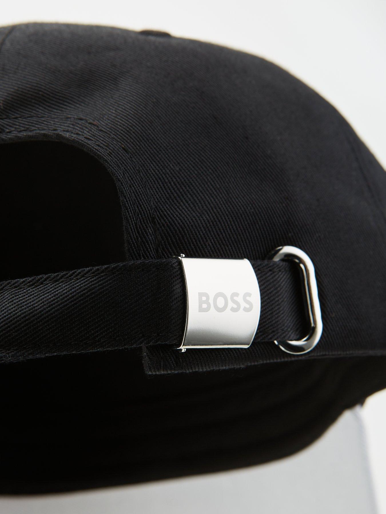 Image 4 of 4 of BOSS Bold Small Logo Baseball Cap- Black