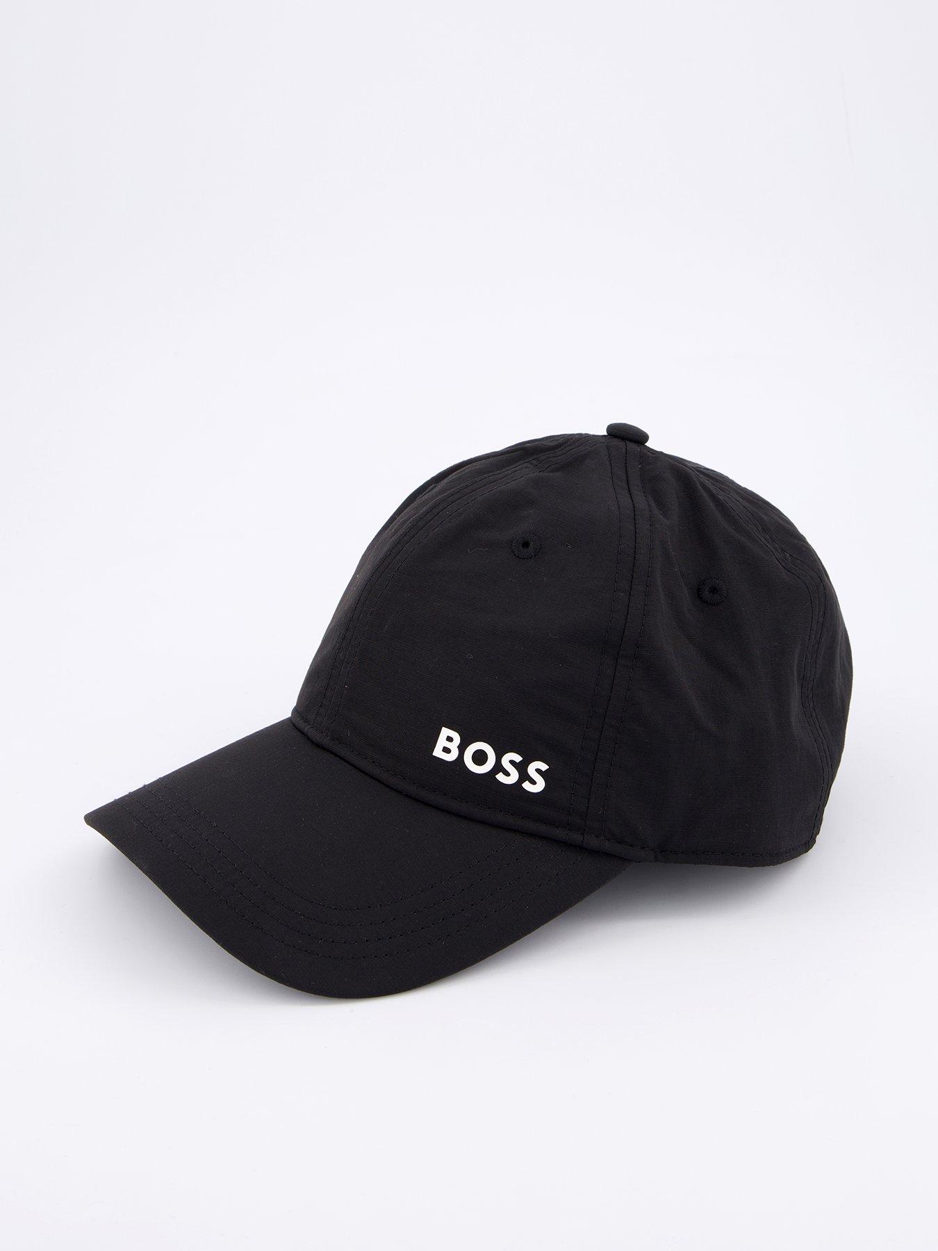  image of boss-lach-ripstop-baseball-cap--black