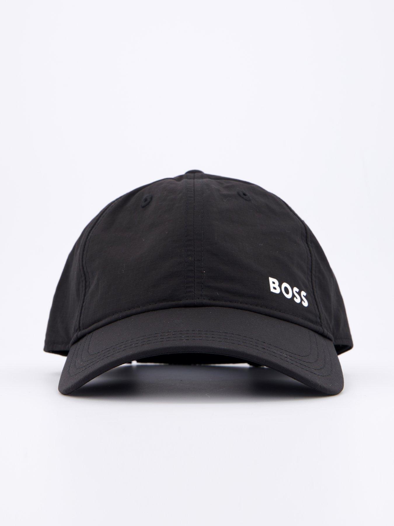  image of boss-lach-ripstop-baseball-cap--black