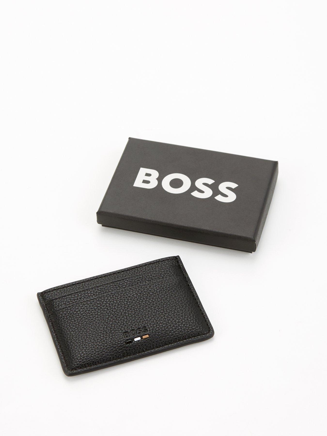  image of boss-raynbspnbspcorporate-logo-card-holder--black