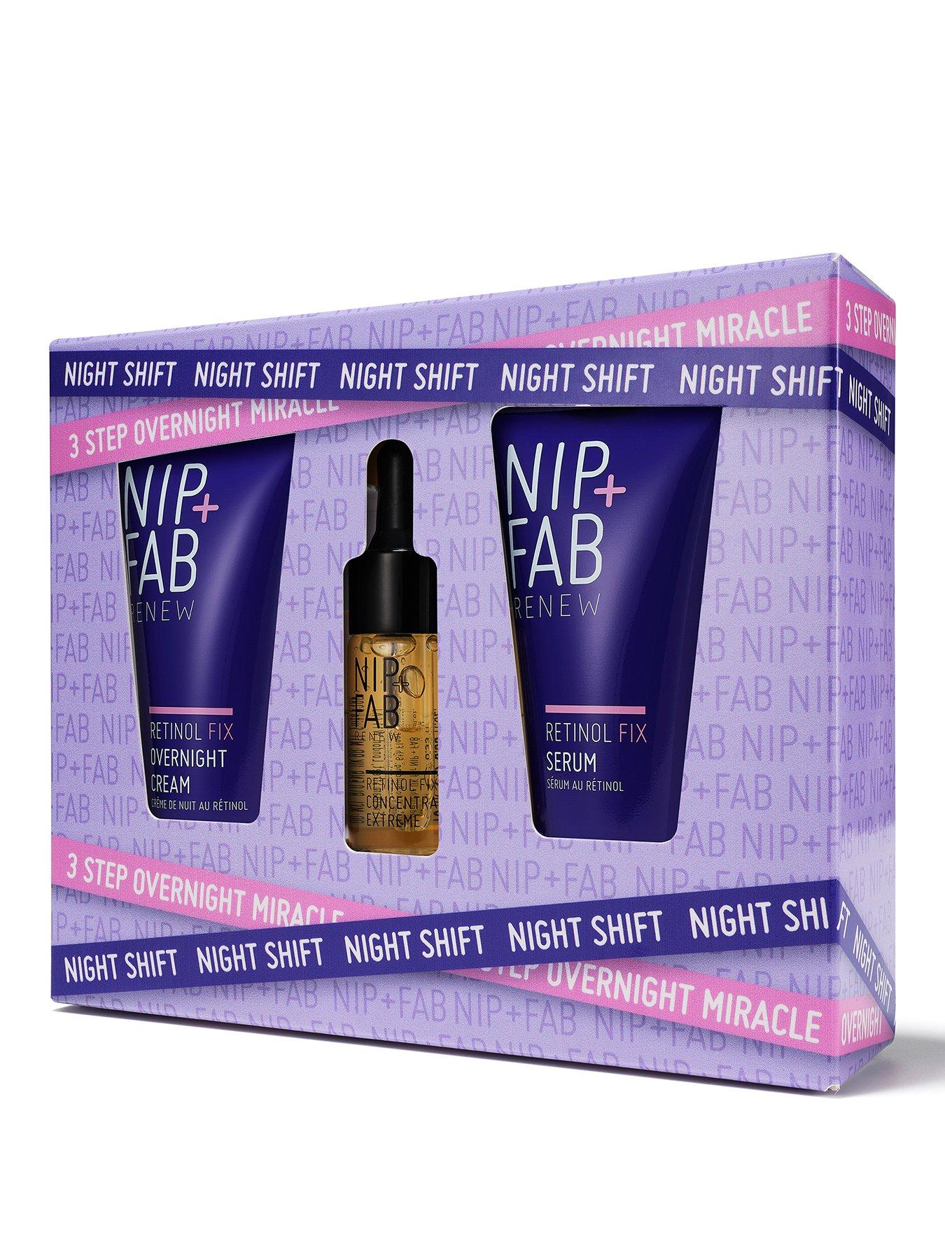 Nip + Fab Night Shift Deluxe Trio