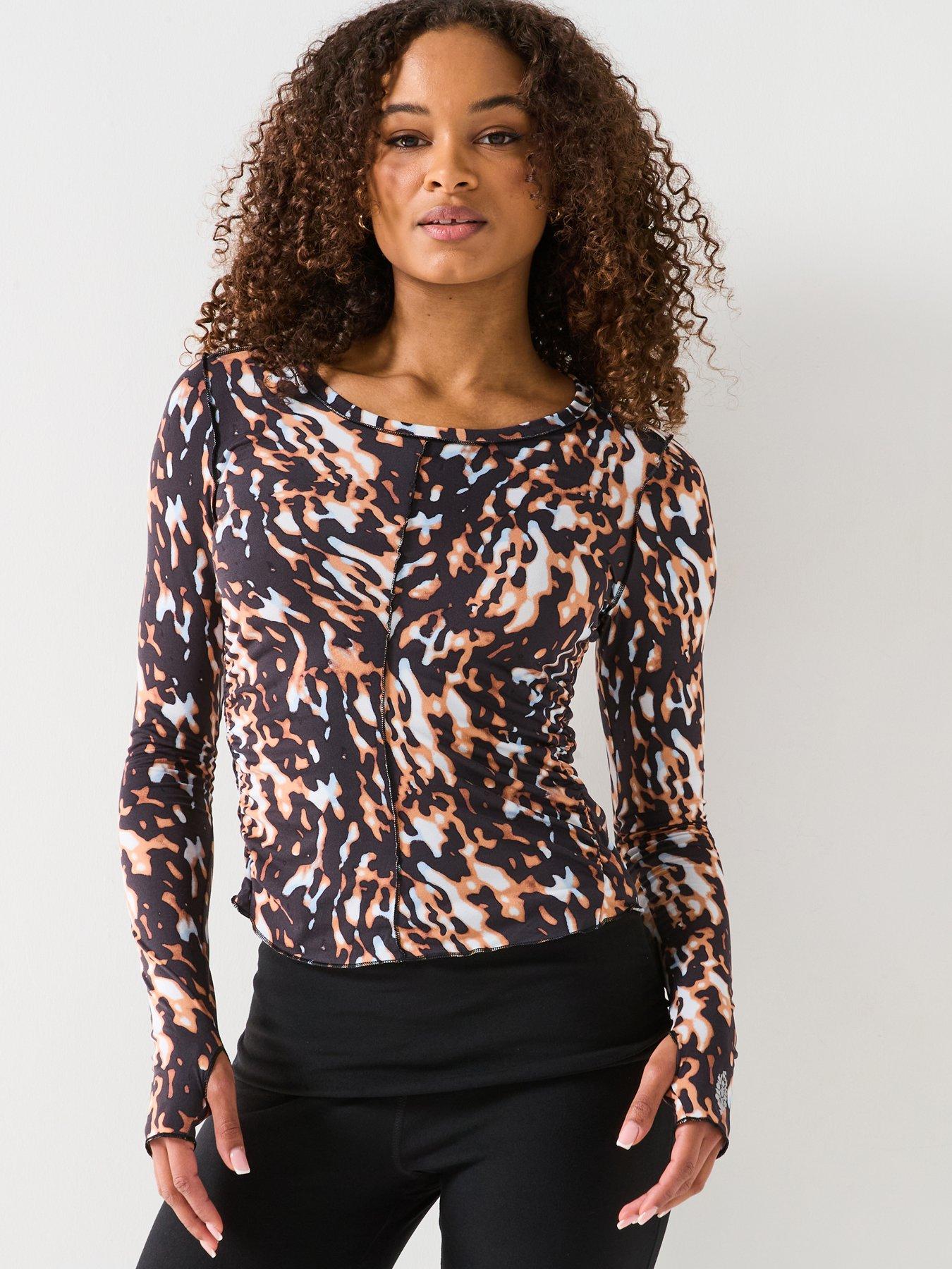 fp-movement-womens-printed-right-on-run-long-sleeve-top-tortoise-shell