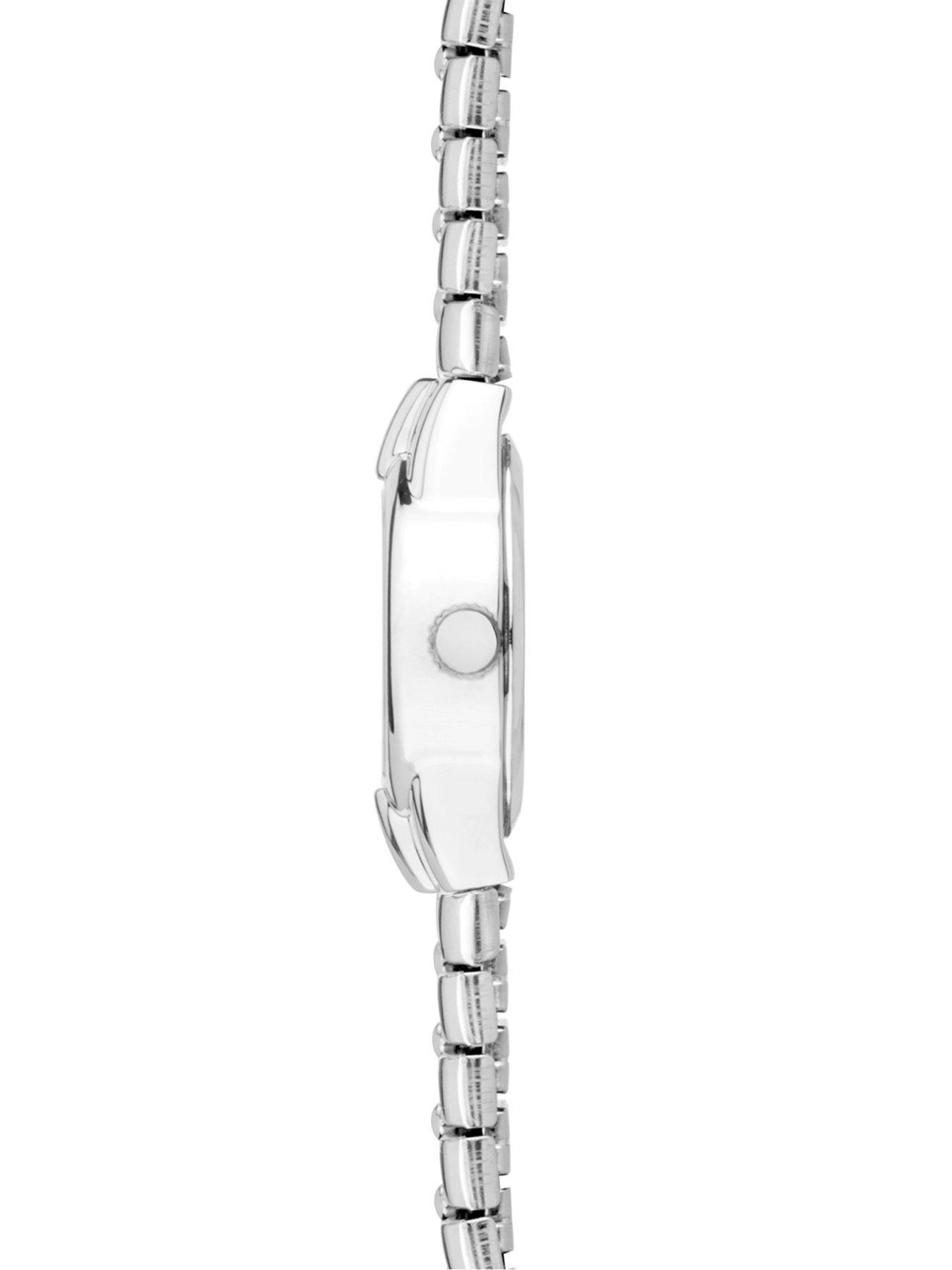 Image 5 of 7 of Sekonda Womens Newton Silver Stainless Steel Bracelet with Black Dial Analogue Watch