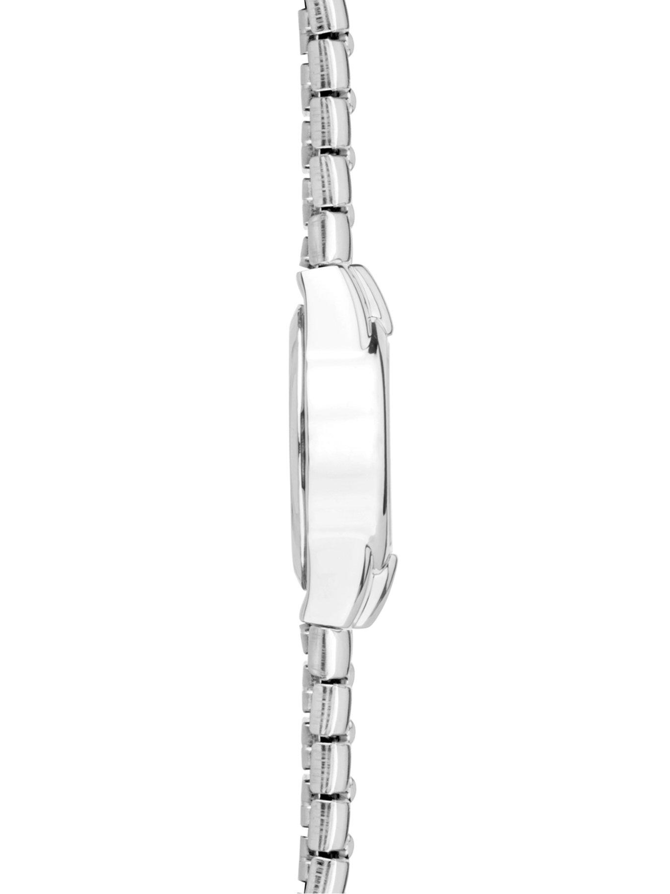 Image 6 of 7 of Sekonda Womens Newton Silver Stainless Steel Bracelet with Black Dial Analogue Watch