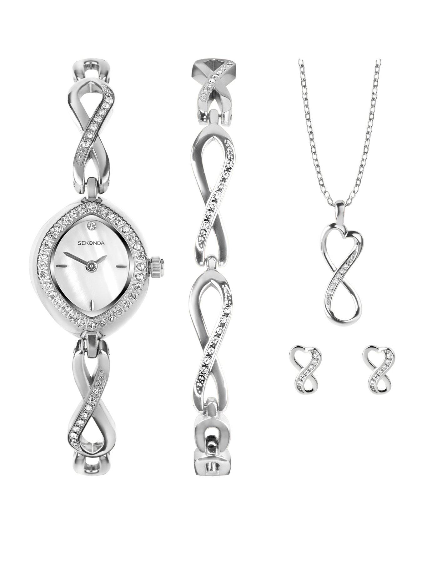 sekonda-womens-infinity-silver-alloy-bracelet-with-white-dial-analogue-gift-set