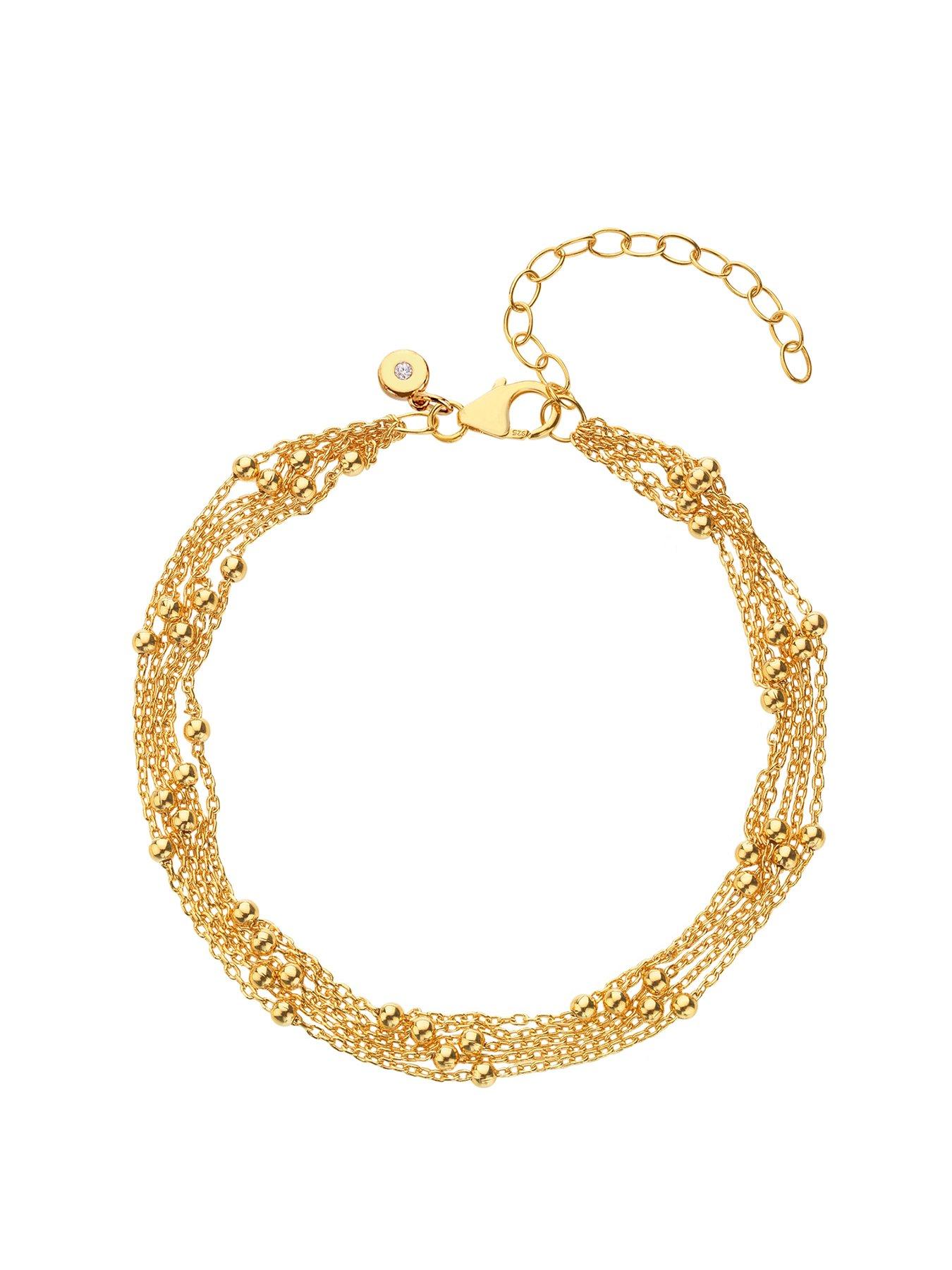  image of hot-diamonds-hd-x-tg-multi-strand-bead-bracelet