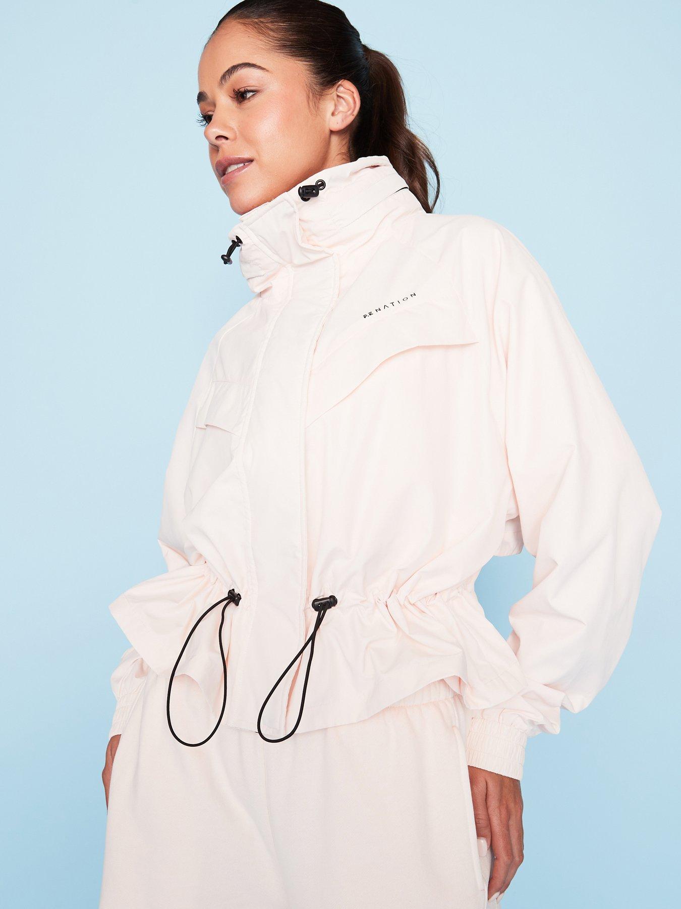 undefined Womens Training Shelter Jacket - Pink