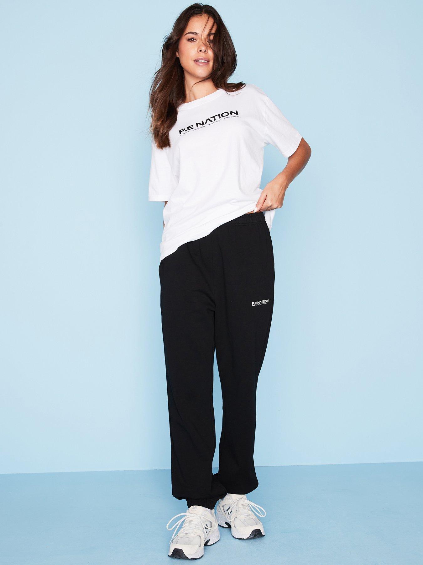  image of pe-nation-womens-training-aero-t-shirt-white