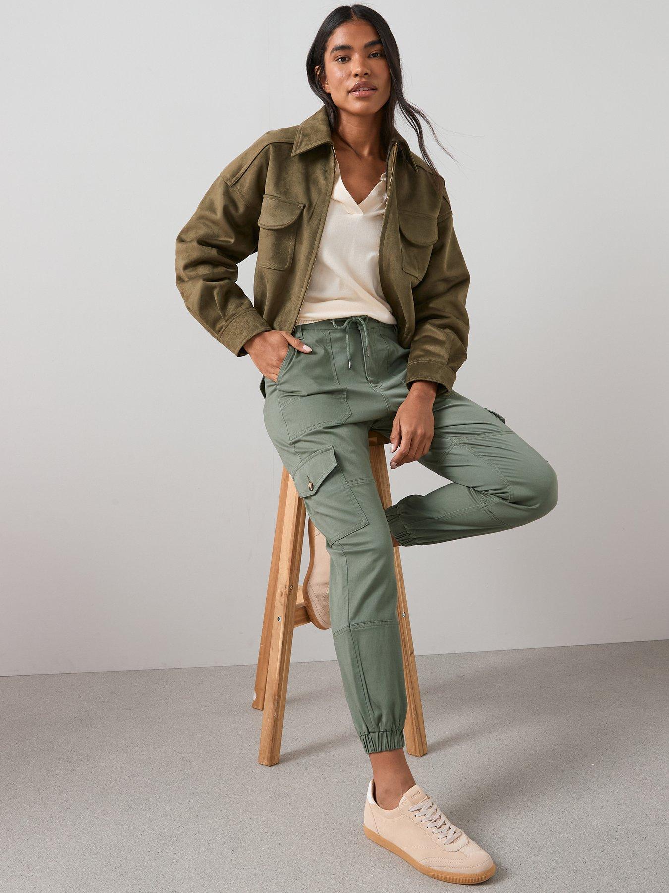 Image 5 of 7 of The Very Collection Cargo Trouser - Khaki