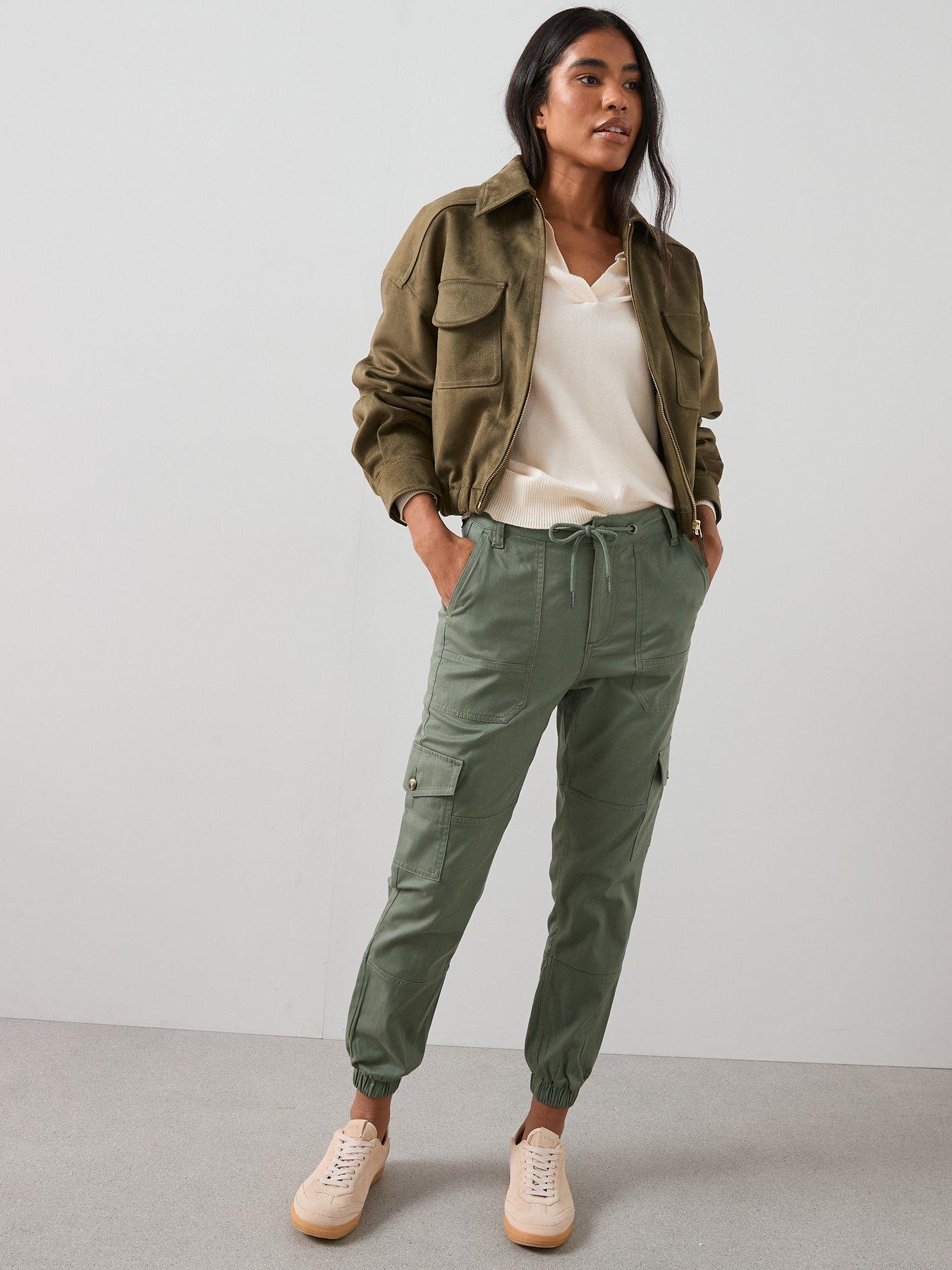 Image 6 of 7 of The Very Collection Cargo Trouser - Khaki