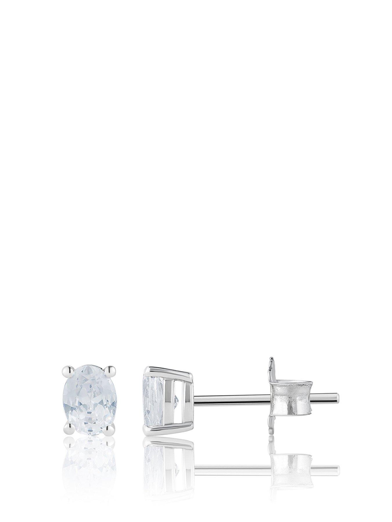  image of love-diamond-9k-050ct-lab-grown-diamond-oval-cut-studs