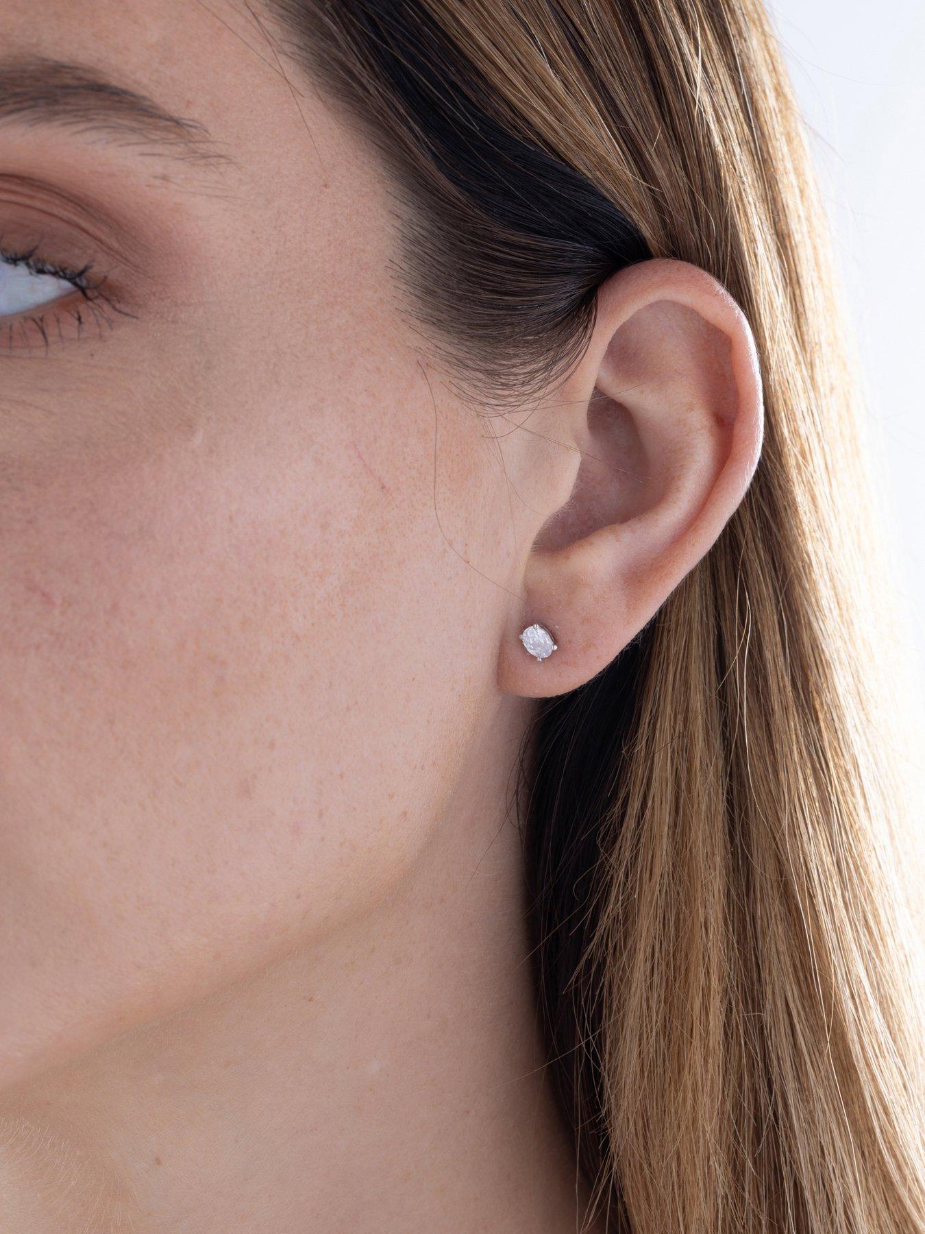  image of love-diamond-9k-050ct-lab-grown-diamond-oval-cut-studs