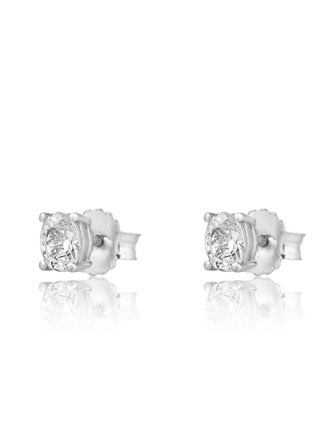  image of love-diamond-9k-050ct-lab-grown-diamond-oval-cut-studs