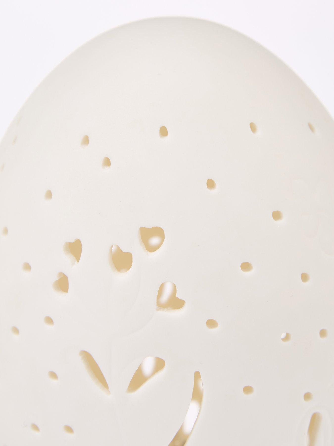 Image 5 of 6 of The Very Collection Set of 2 Ceramic Light Up Easter Eggs