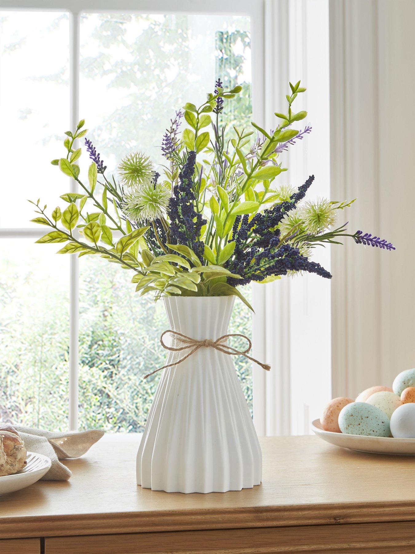 Image 1 of 5 of The Very Collection Faux Lavender Plant in Pot