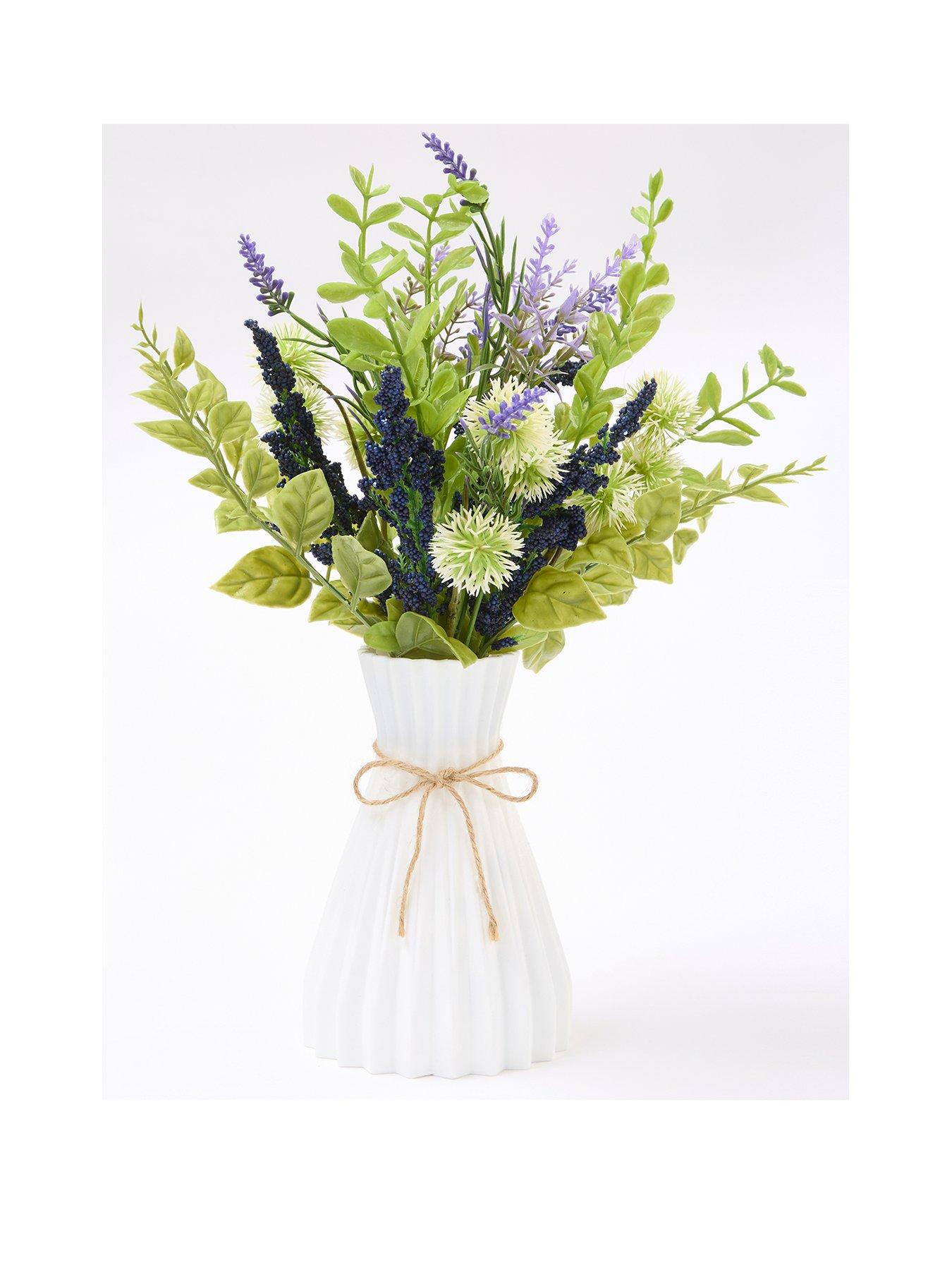 Image 2 of 5 of The Very Collection Faux Lavender Plant in Pot